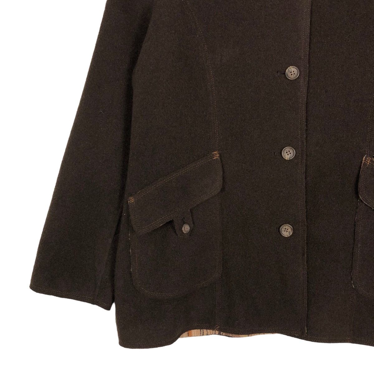 Japanese Brand 🔥Vintage Wool Chore Jacket Kansai Bis Japan Made Blanket Size US M / EU 48-50 / 2 - 4 Thumbnail