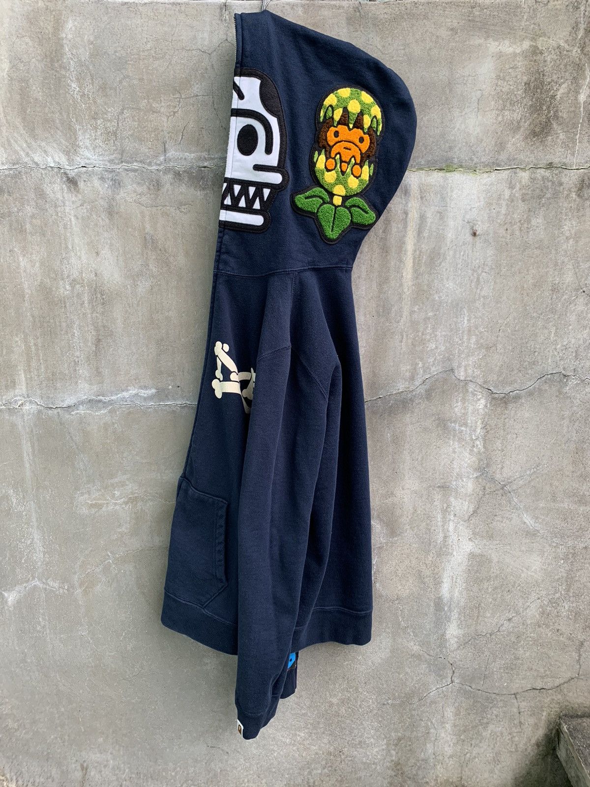 Bape Baby Milo x Jurassic Rex Full Zip Hoodie Size US S / EU 44-46 / 1 - 2 Thumbnail