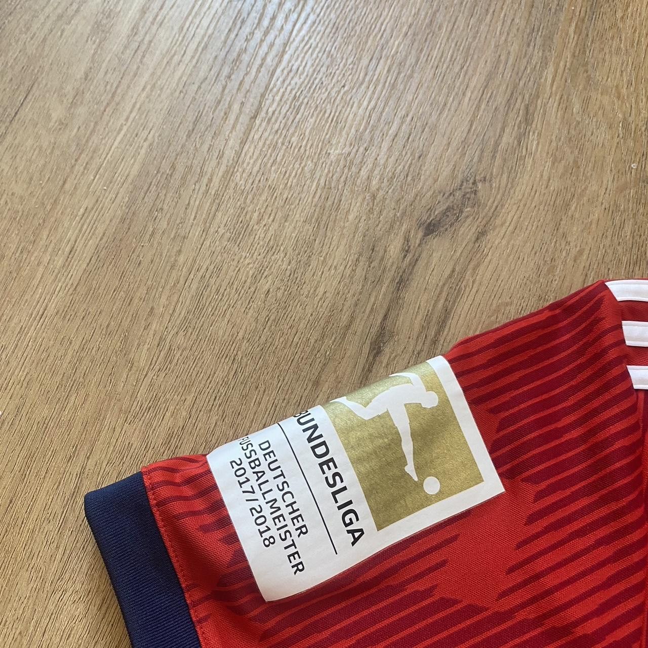 Adidas 2018-19 *25 Müller Bayern Munich Adidas Home Football Shirt Size US S / EU 44-46 / 1 - 5 Thumbnail