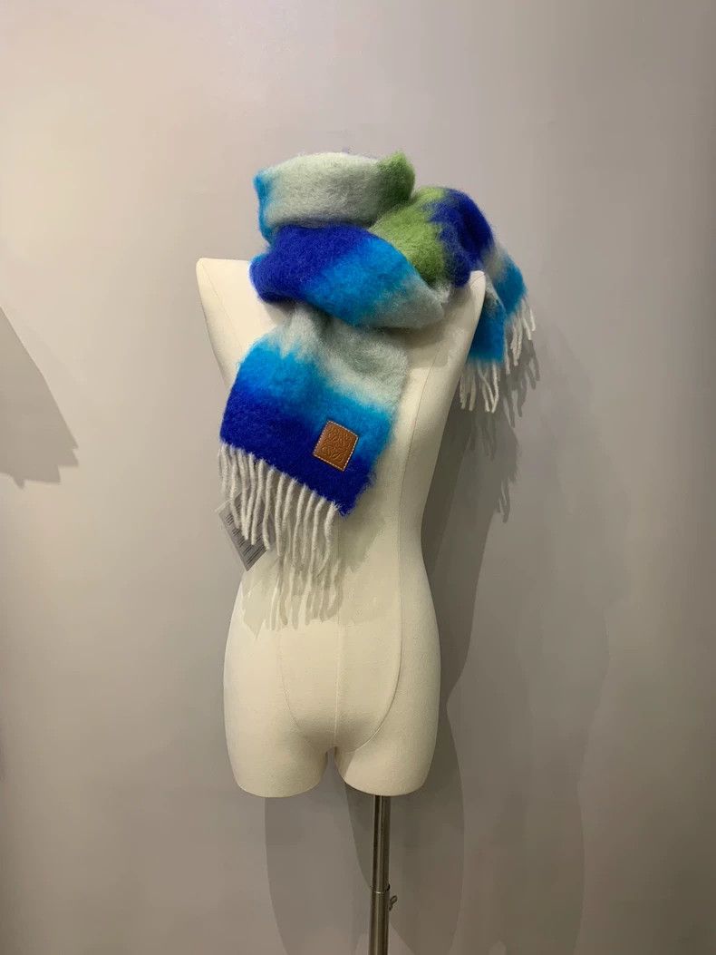 Loewe LOEWE Color blended wool scarf Size ONE SIZE - 2 Thumbnail