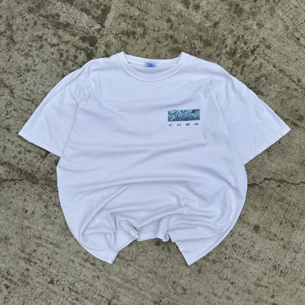 CABANE de ZUCCa Vintage Adult Cuba T-shirts Big Logo Size L Humor Joke Y2K Size US XL / EU 56 / 4 - 2 Thumbnail