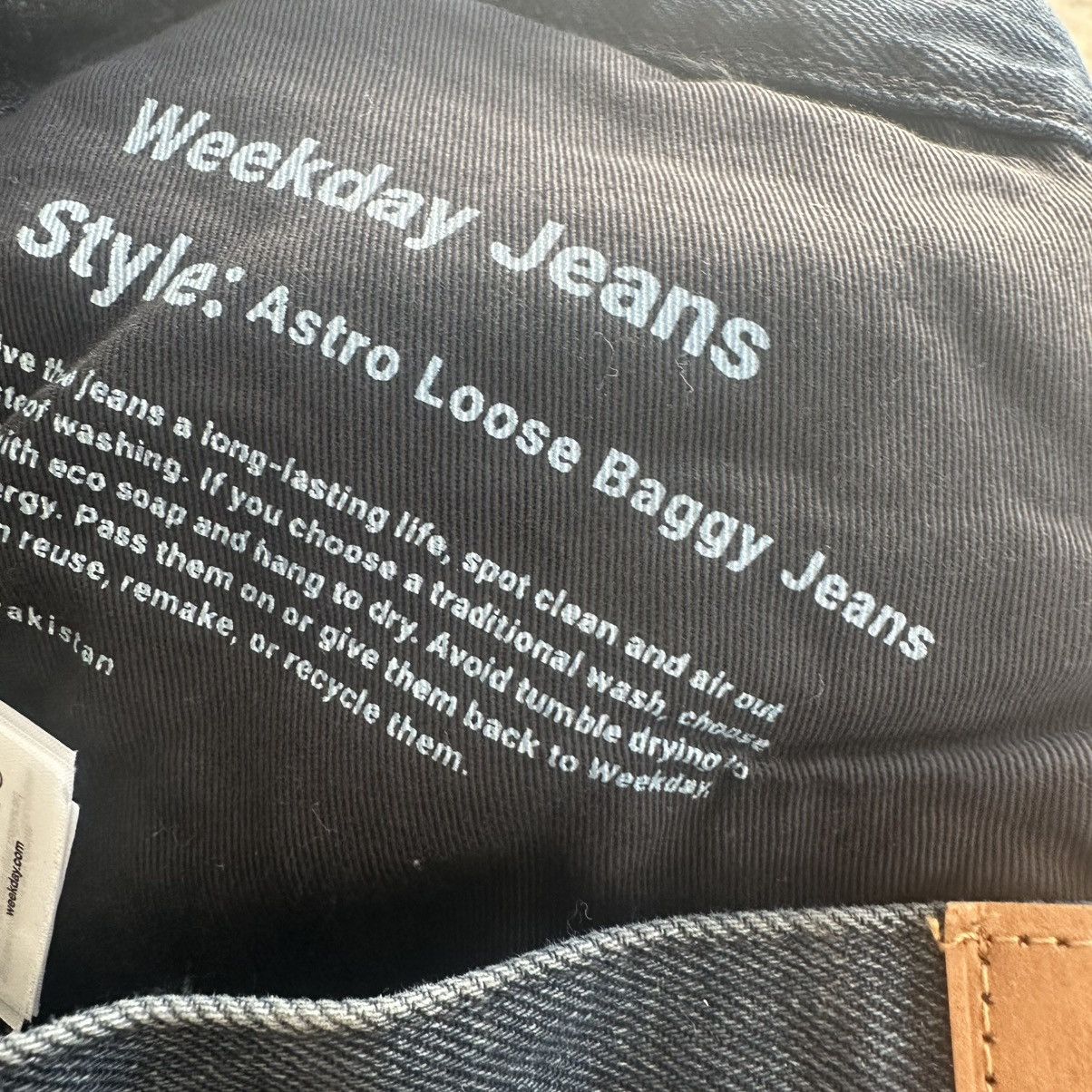 Weekday Weekday Astro loose baggy Jeans Size US 34 / EU 50 - 9 Thumbnail