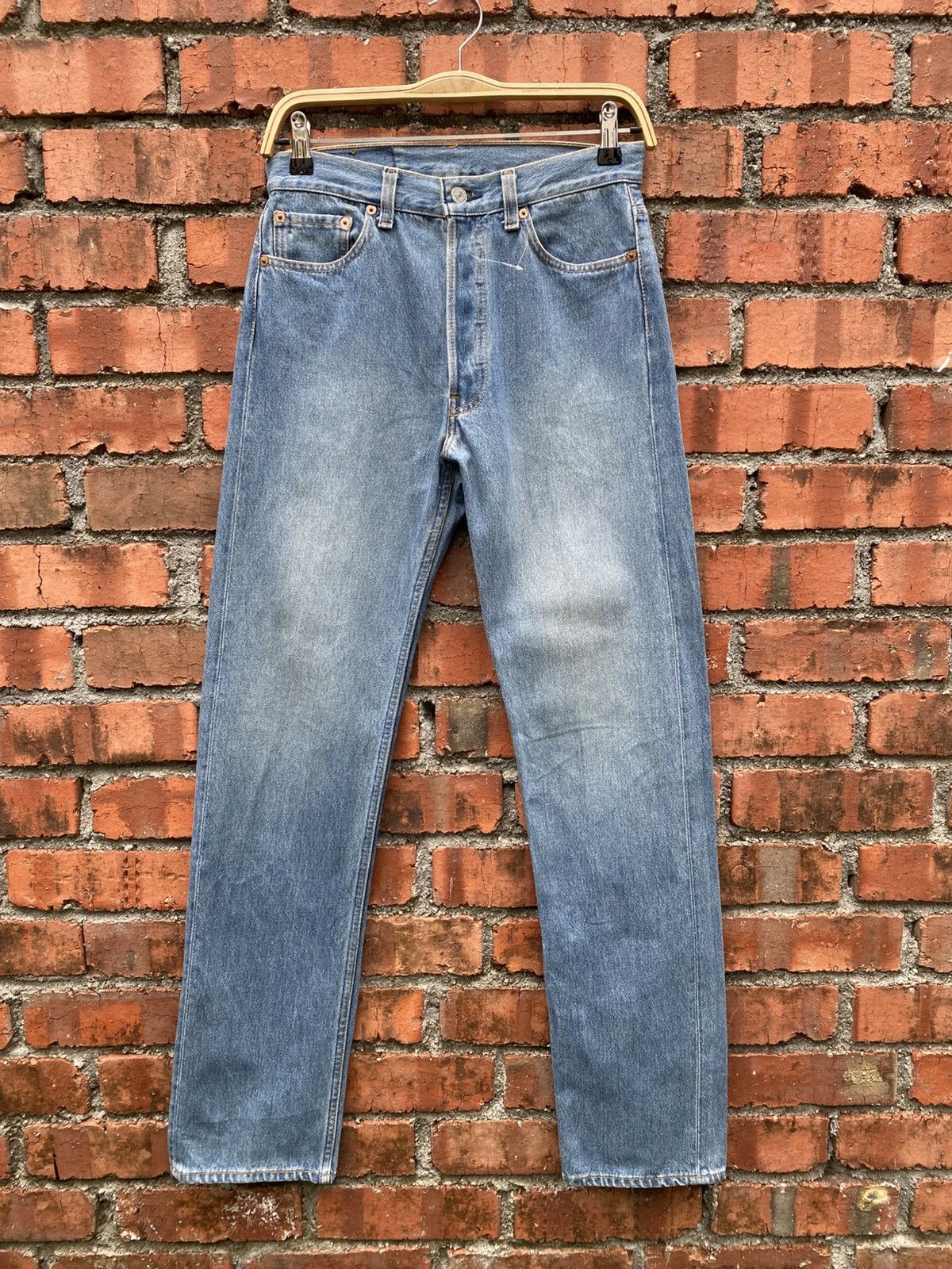 Levi's Vintage Clothing W29x32.5 vintage levi's 501 made in USA 90s Size US 29 - 1 Thumbnail