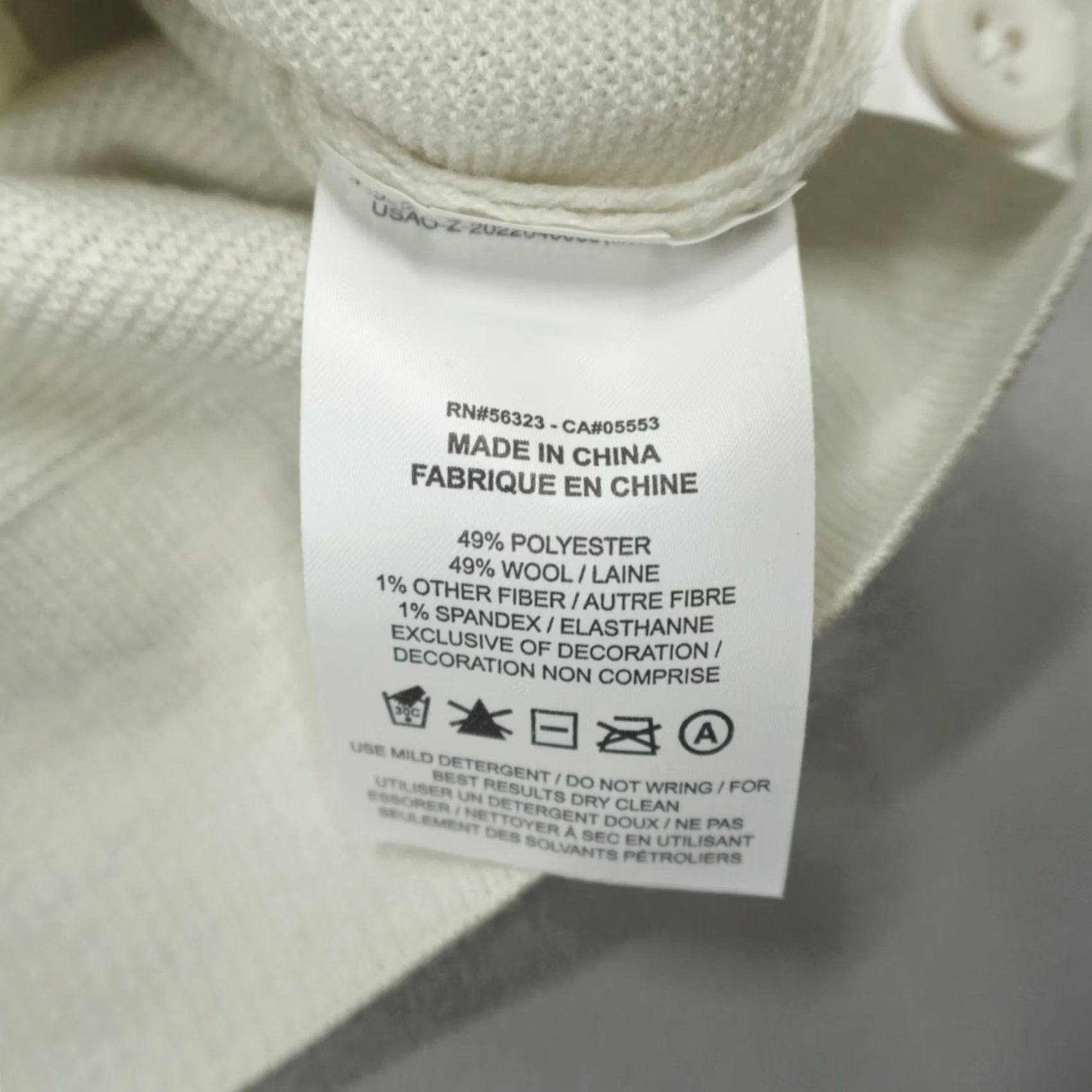 Nike Nike SB Skate Wool Cardigan Unisex Loose Fit Size M Ivory Sweater Size US M / EU 48-50 / 2 - 5 Thumbnail