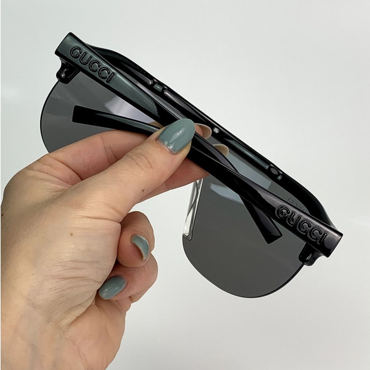 Gucci NEW Gucci Sunglasses GG1645S 003 Black/Multiyer SilverMirror Size ONE SIZE - 11 Thumbnail