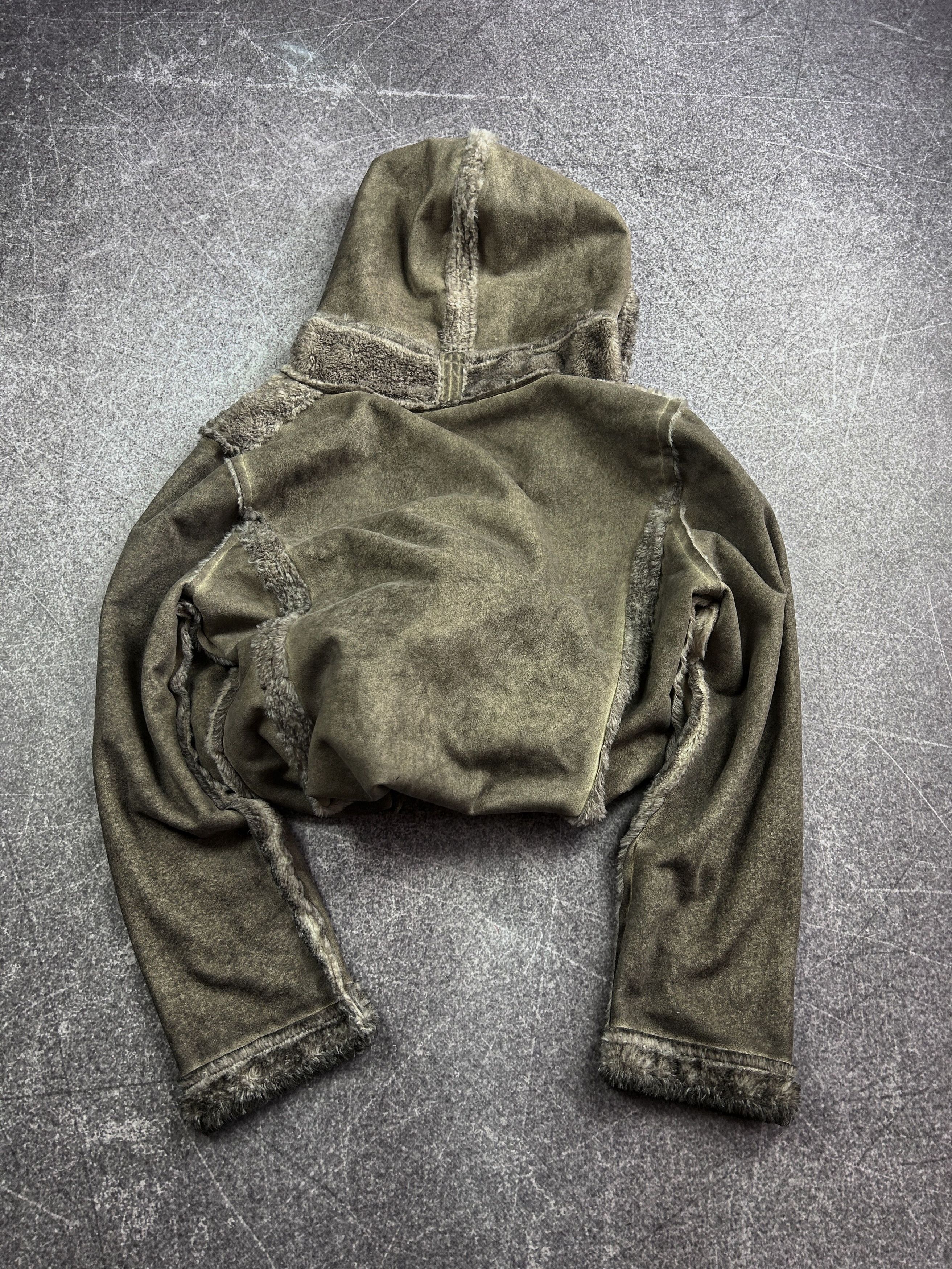 Yohji Yamamoto Vintage Shearling Napoleon Jacket Hooded Archive Style Size US M / EU 48-50 / 2 - 6 Thumbnail