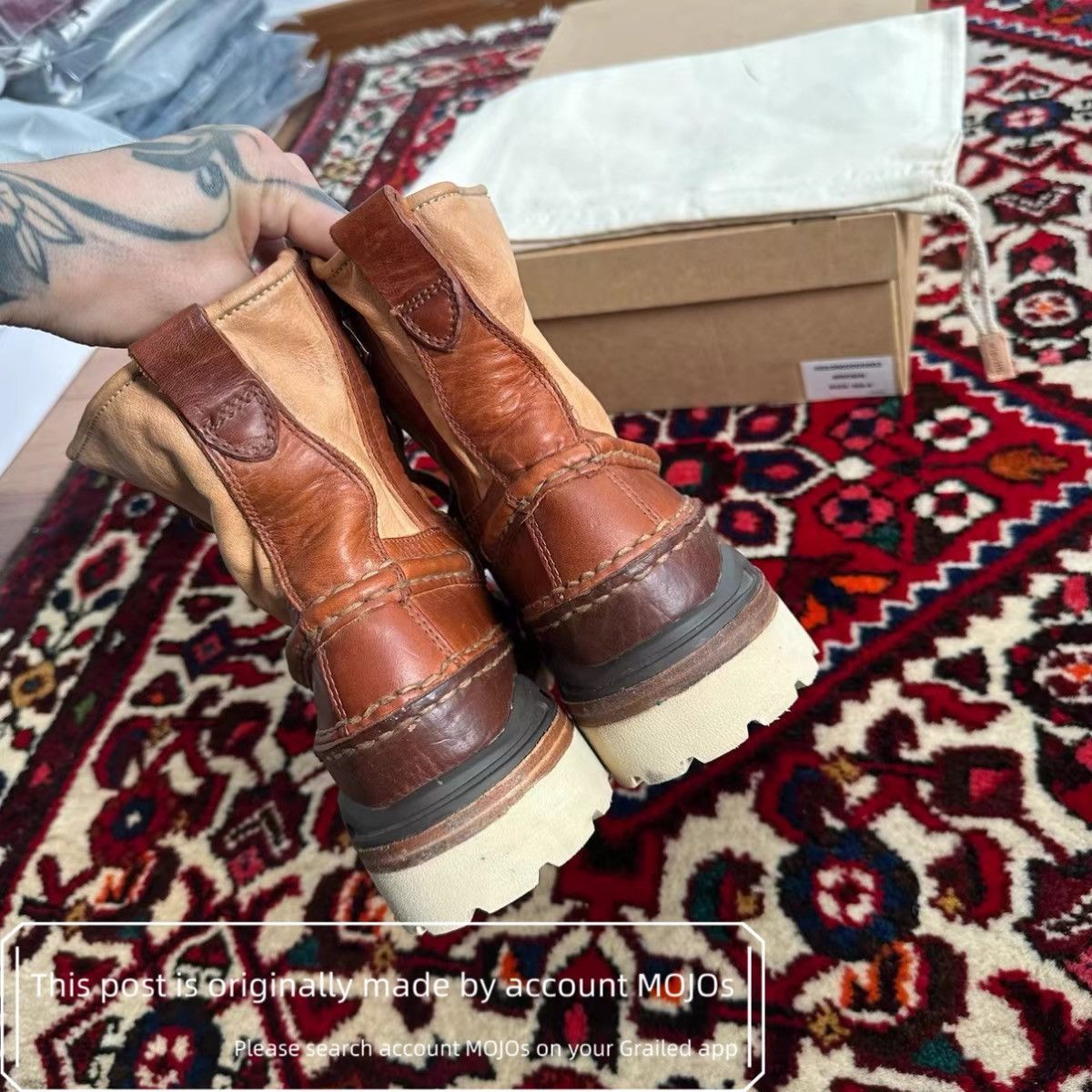 Visvim Sz 8.5 Visvim 23AW ICT Mud Grizzly Leather Boots mojos1319 Size US 8.5 / EU 41-42 - 8 Thumbnail