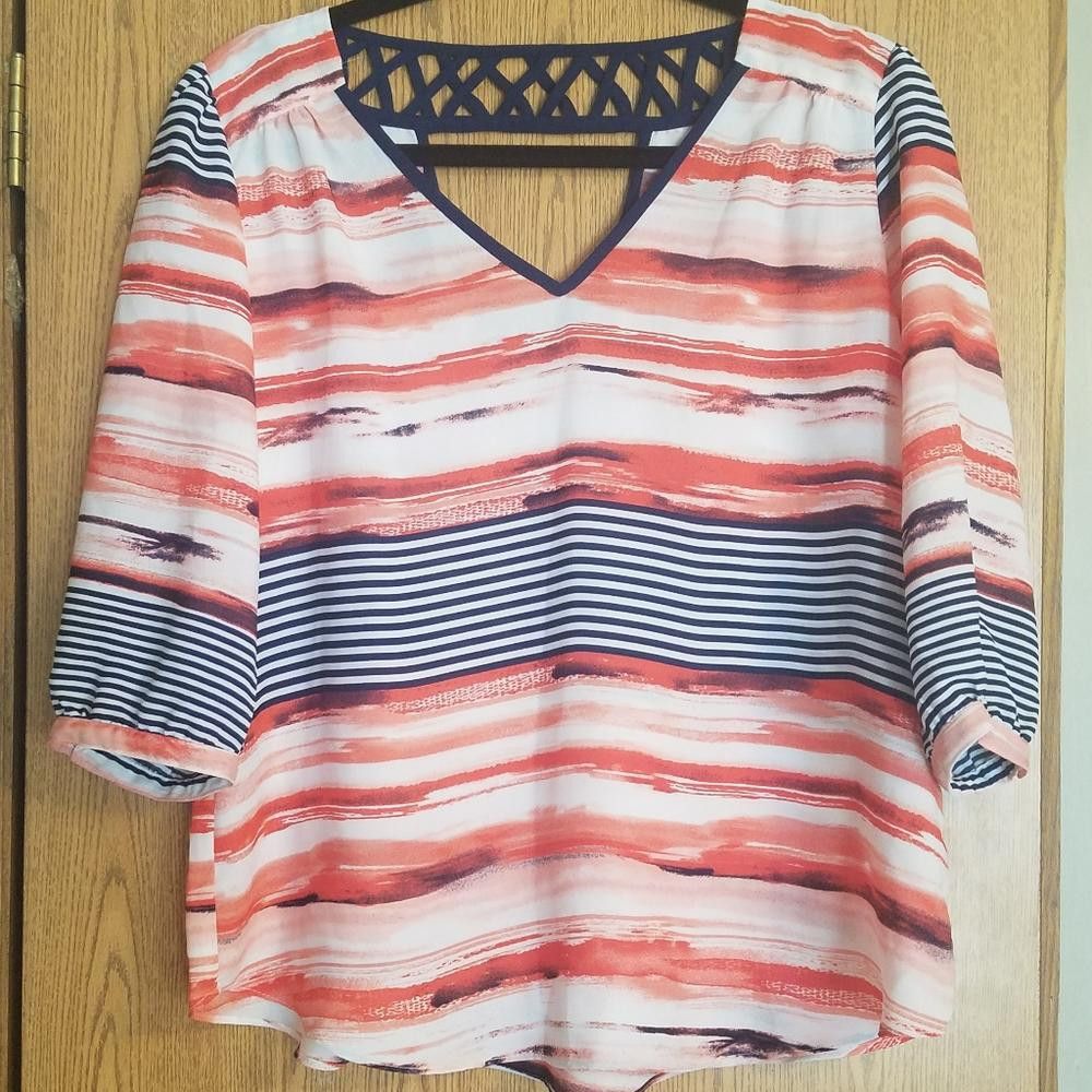 Designer IZ Byer Blouse Size Large Size L / US 10 / IT 46 - 1 Thumbnail