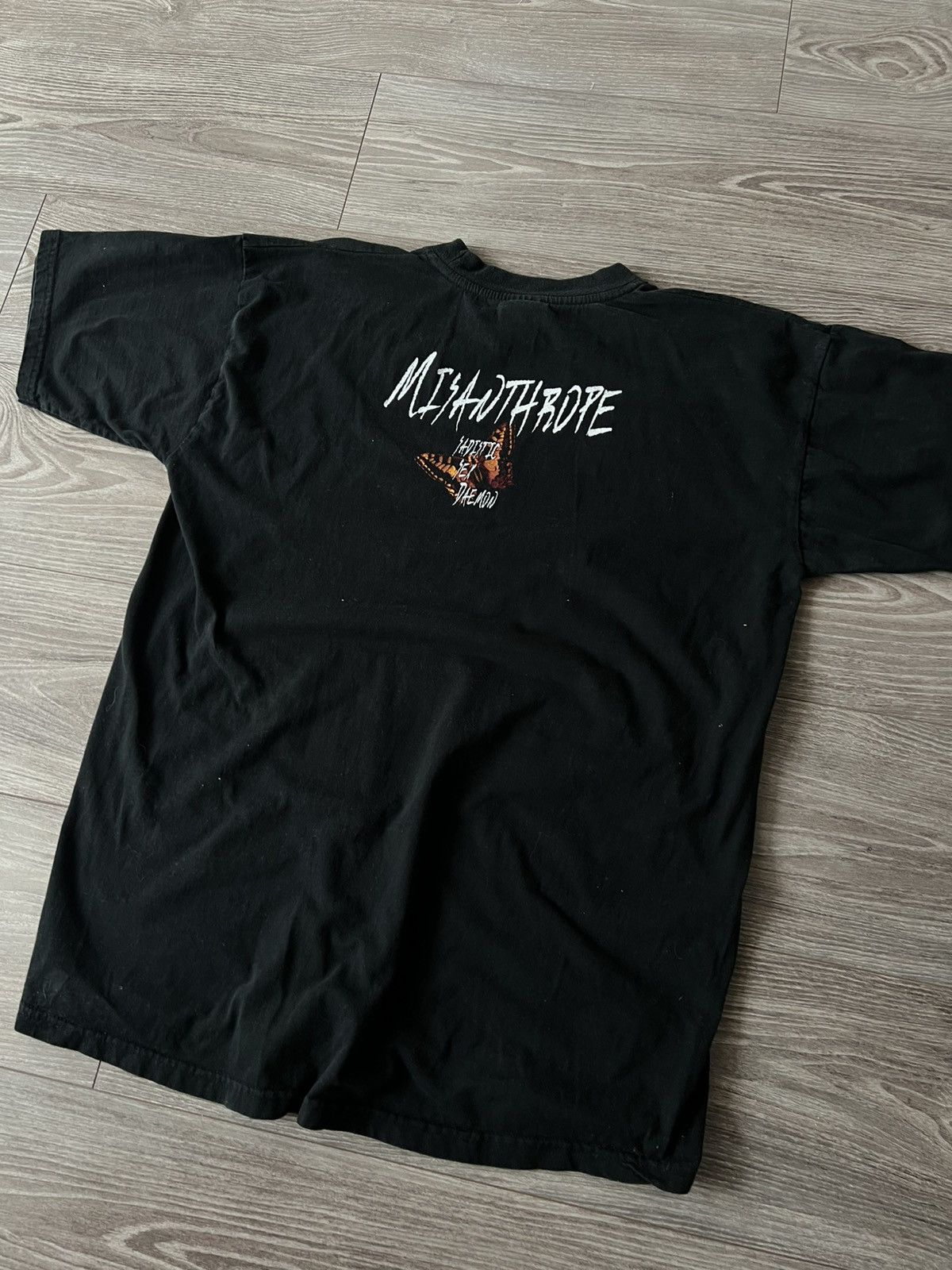 Band Tees × Vintage ‼️Vintage Misanthrope Horror Style Avant Garde Tee‼️ Size US L / EU 52-54 / 3 - 17 Thumbnail
