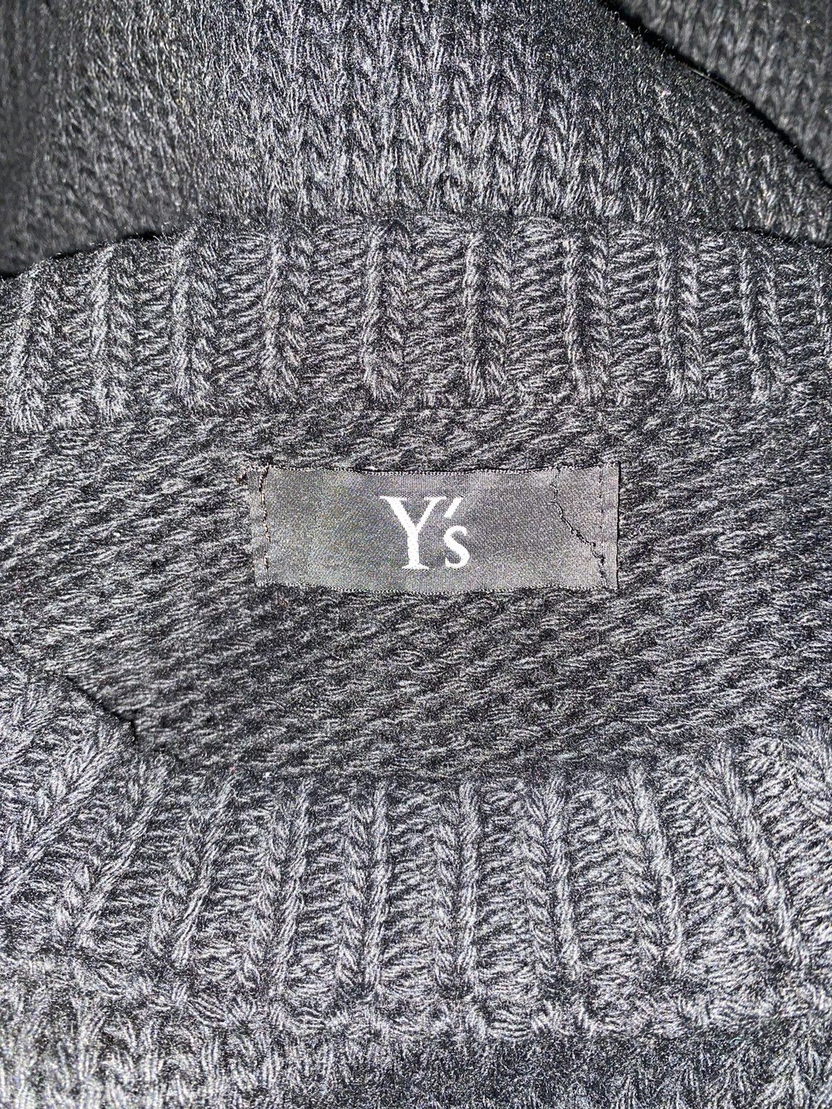 Yohji Yamamoto Archival Y’s By Yohji Yamamoto Stripe Coated Knitwear Size US M / EU 48-50 / 2 - 6 Thumbnail