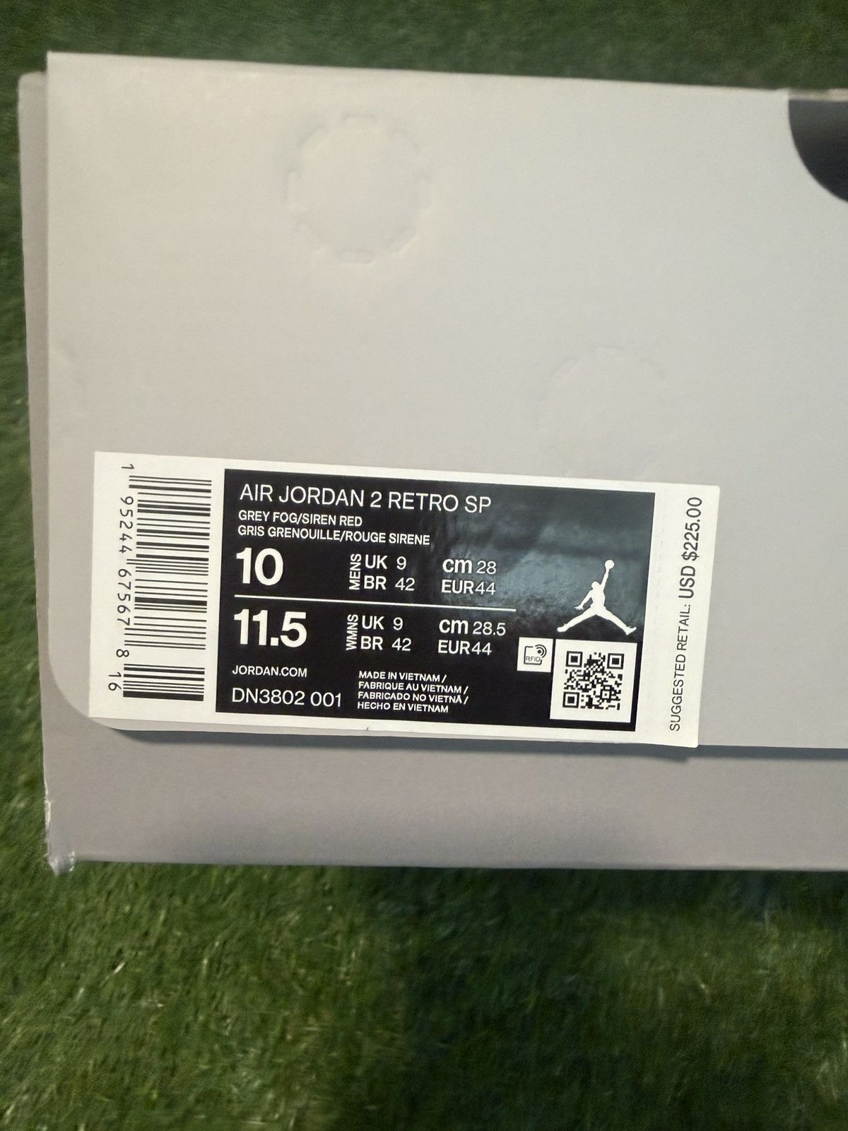 Jordan Brand DS Jordan 2 Union Size US 10 / EU 43 - 8 Thumbnail