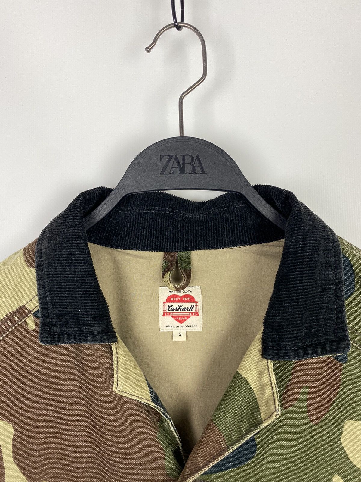 Carhartt × Carhartt Wip S/S 2012 Carhartt Heritage Woodland Camo Settler Work Jacket Size US S / EU 44-46 / 1 - 2 Thumbnail