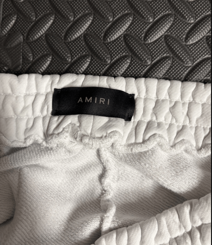 Amiri Amiri Arts District Sweat Shorts White Medium Size US 30 / EU 46 - 8 Thumbnail