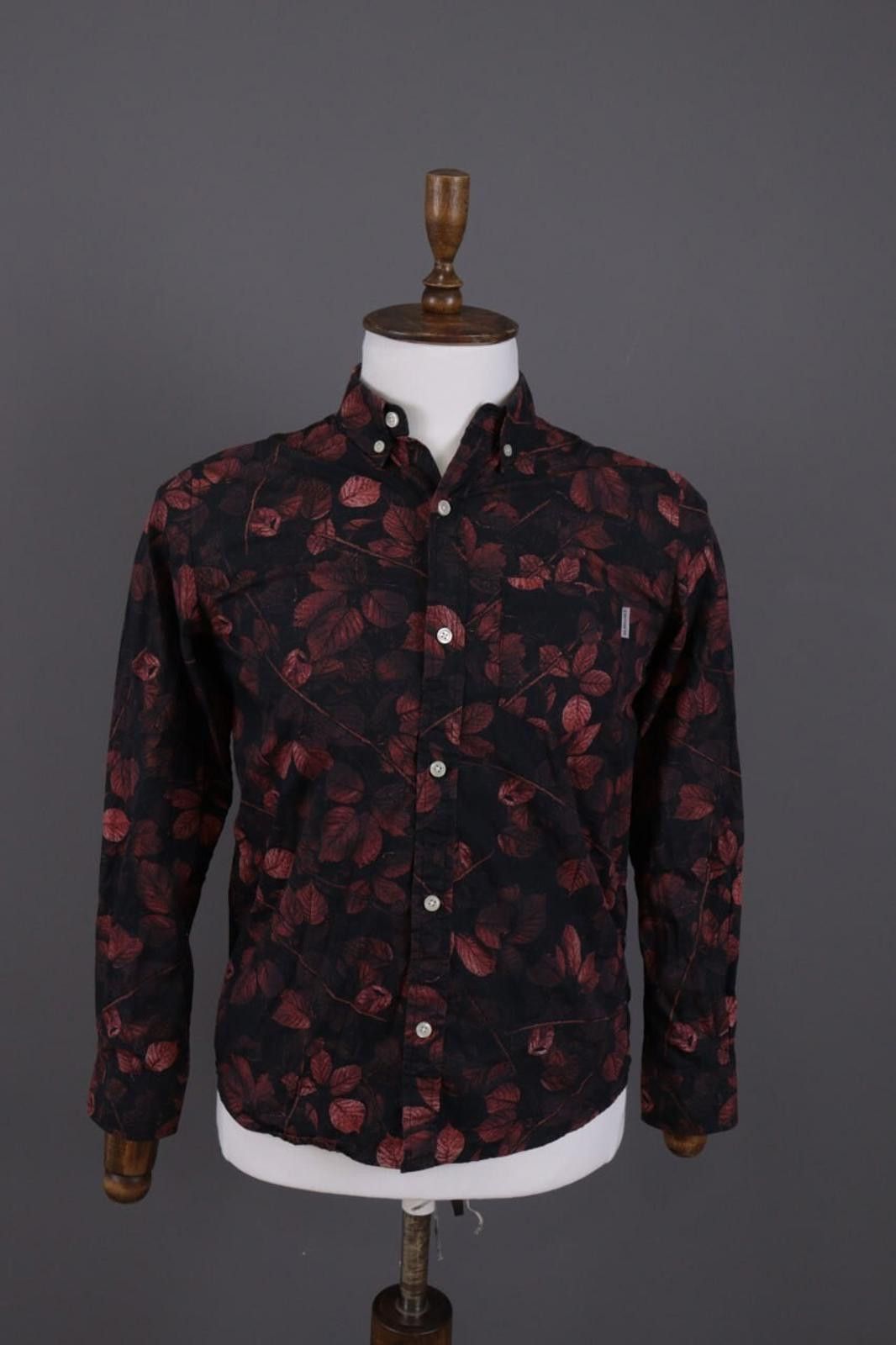 Carhartt Carhartt X' Rocha Shirt Floral Burgundy Button Up Size S Size US S / EU 44-46 / 1 - 1 Thumbnail