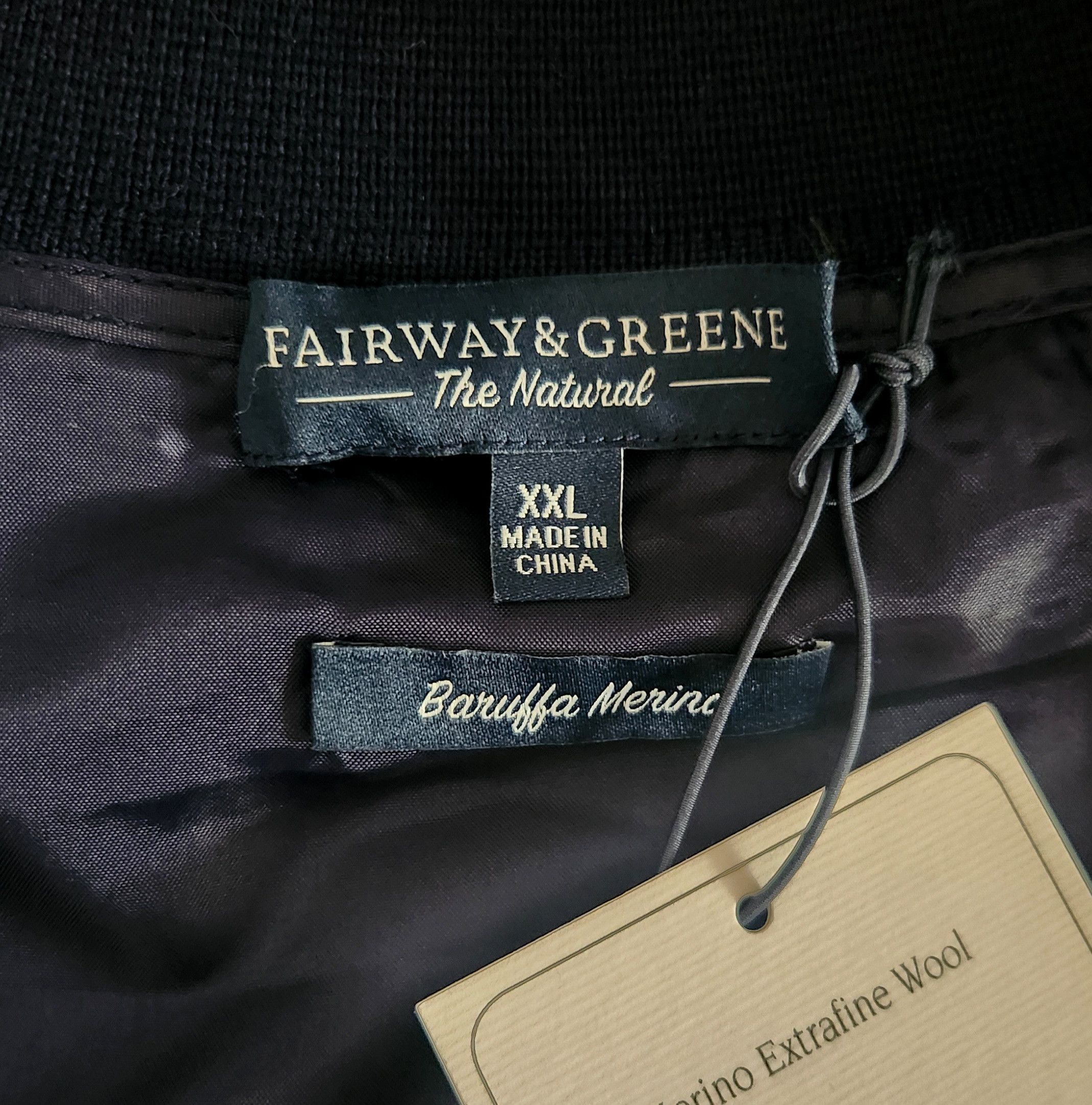 Designer Pebble Beach Baruffa Merino by Fairway & Greene Golf XXL Size US XXL / EU 58 / 5 - 8 Thumbnail