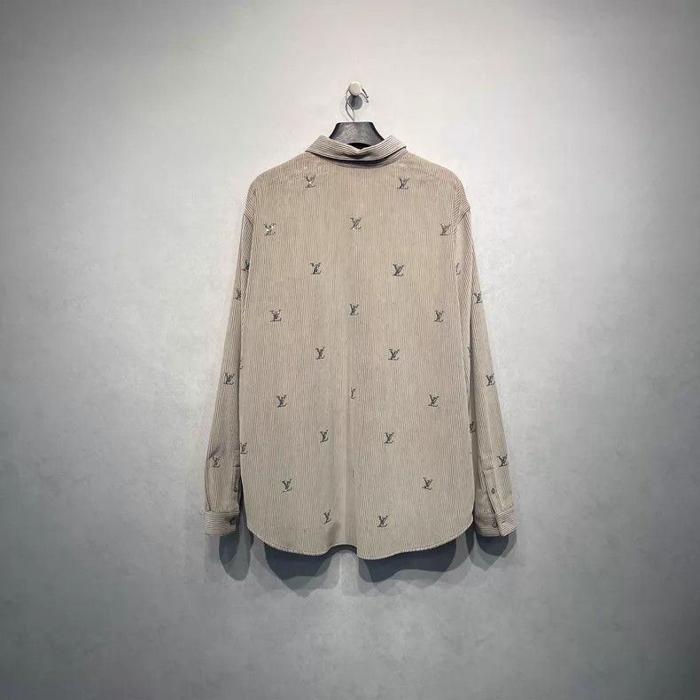 Louis Vuitton Louis Vuitton size 5l SS26 Corduroy Long Sleeve Shirt Size US M / EU 48-50 / 2 - 2 Thumbnail