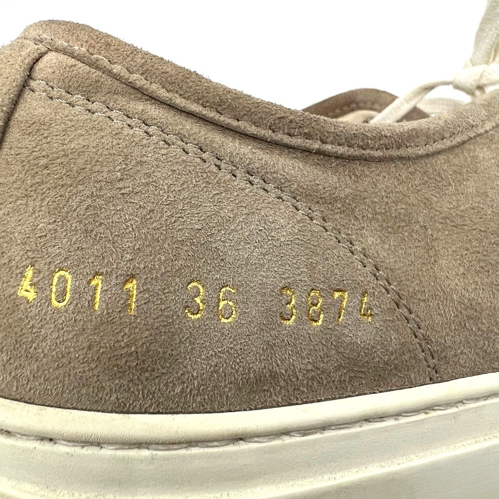 Common Projects Common Projects Brown Suede Sneakers Women's 6 US Size US 6 / IT 36 - 9 Thumbnail