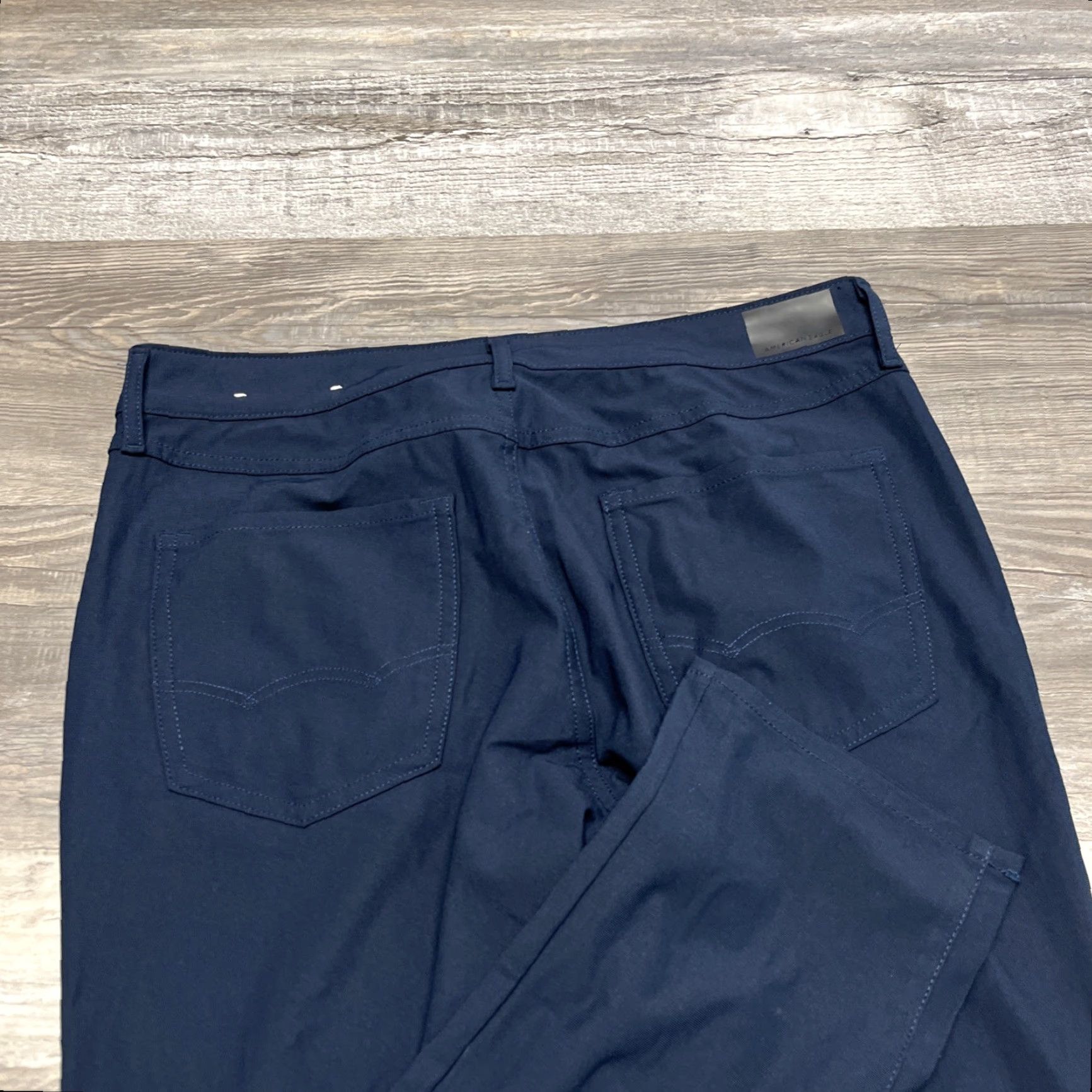 American Eagle Outfitters VINTAGE American Eagle Outfitters Mens Golf Active Slim Trouser Pants NWOT 33x30 Stretch Chino Size US 33 - 3 Thumbnail