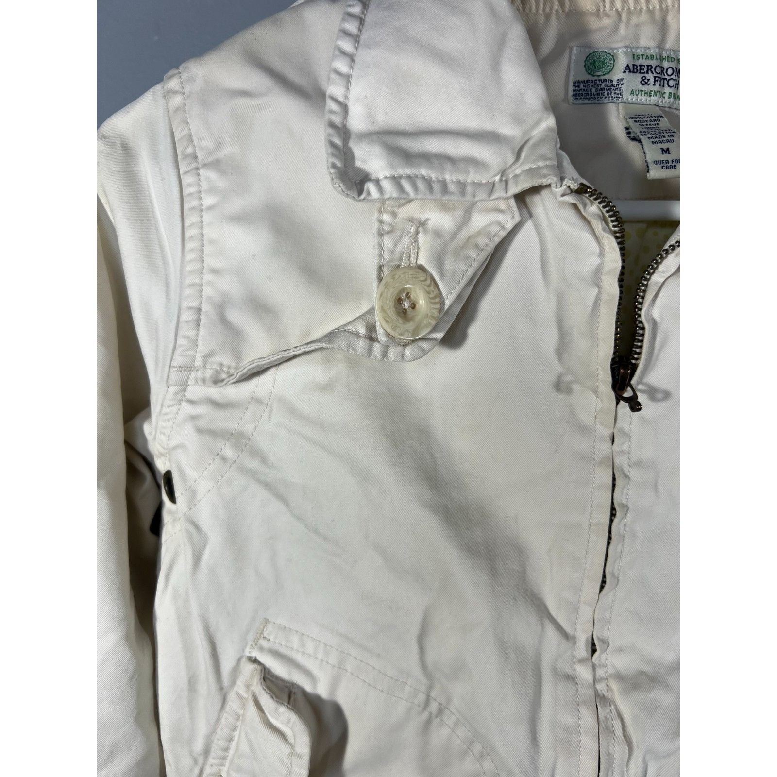 Abercrombie & Fitch Vintage Abercrombie Fitch Crop military army biker moto moto Size M / US 6-8 / IT 42-44 - 4 Thumbnail