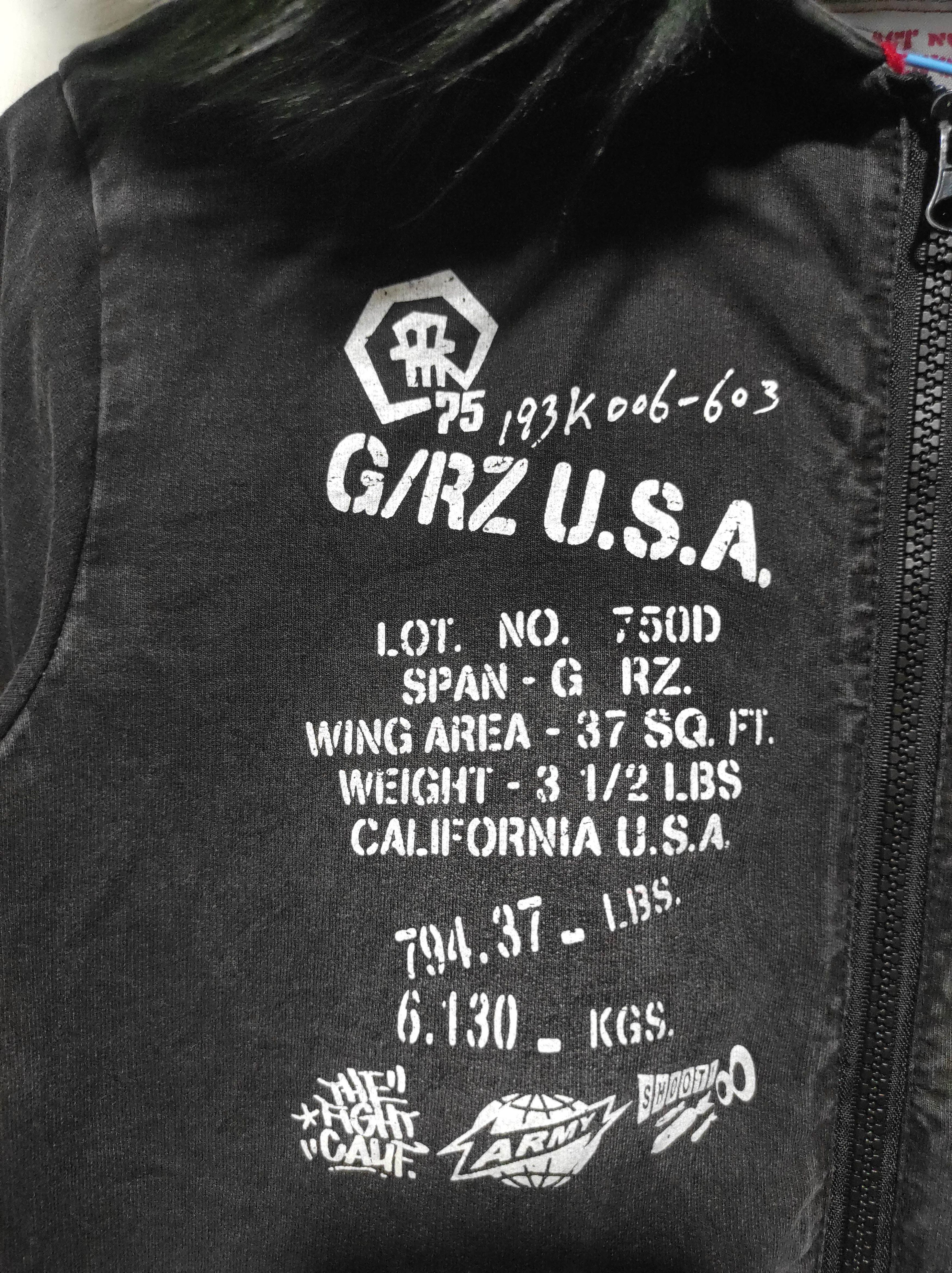 If Six Was Nine G-Rulez Black Wash Zipper Fur Hoodie i6w9 Lgb Style Size US XS / EU 42 / 0 - 5 Thumbnail
