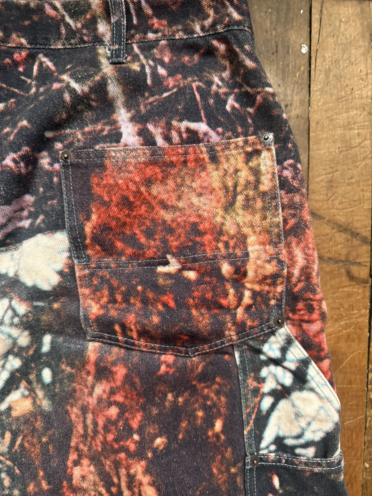 Supreme Supreme Double Knee Denim Painter Pant Woods - Black Sabbath Size US 36 / EU 52 - 9 Thumbnail