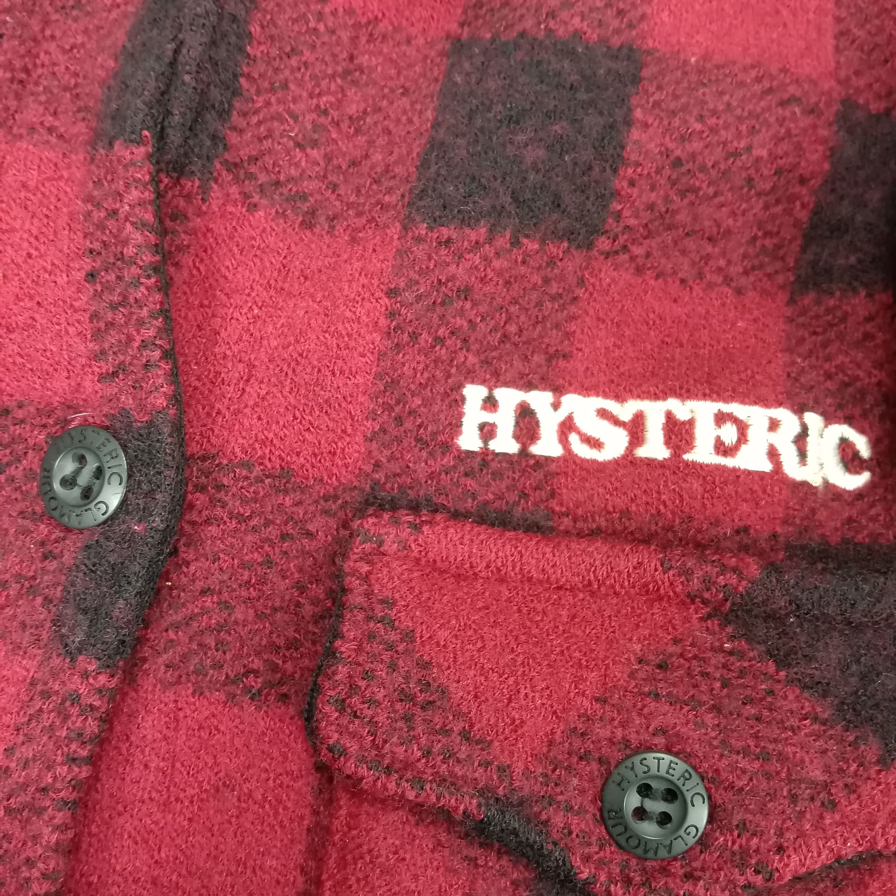 Hysteric Glamour × Japanese Brand × Vintage Hysteric Glamour Japanese Brand Casual Flannel Shirt Style Size XS / US 0-2 / IT 36-38 - 8 Thumbnail