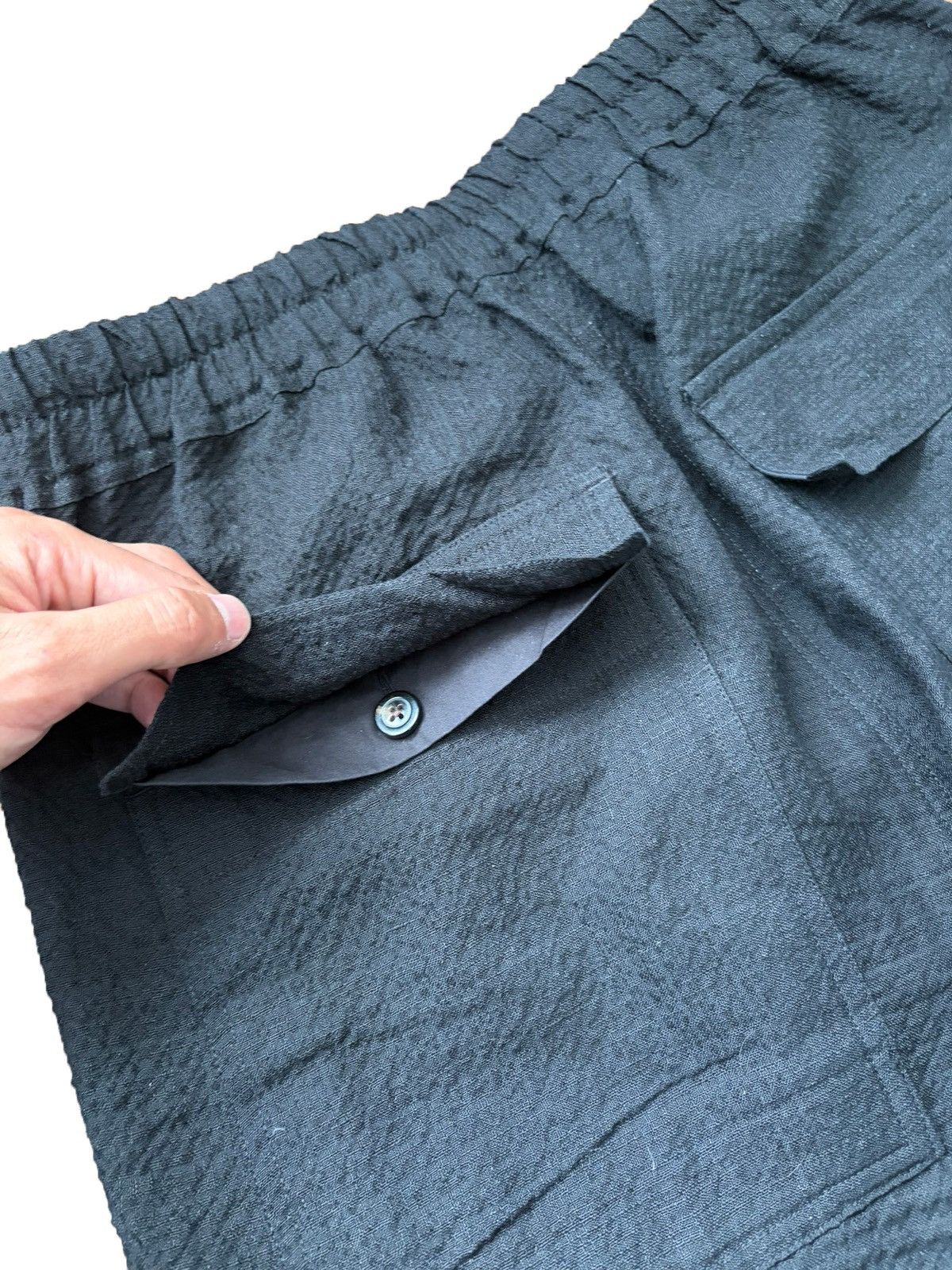 Rick Owens Rick Owens SS22 Sample Linen Berlin Pants Size US 30 / EU 46 - 4 Thumbnail