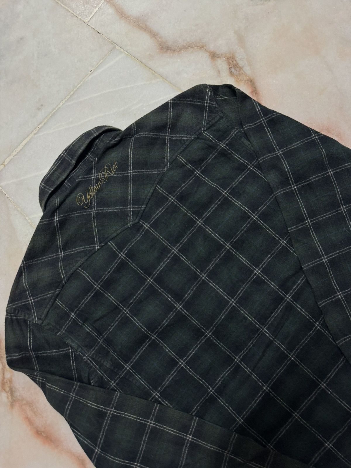 PPFM 💥PPFM WESTERN FLANNEL SHIRT L FIT S 90s STYLE Size US L / EU 52-54 / 3 - 18 Thumbnail