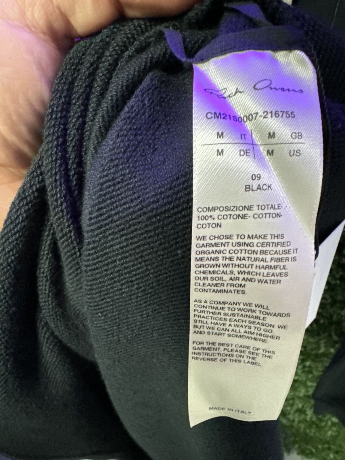 Rick Owens Rick Owen’s champion hoodie Size US M / EU 48-50 / 2 - 3 Thumbnail