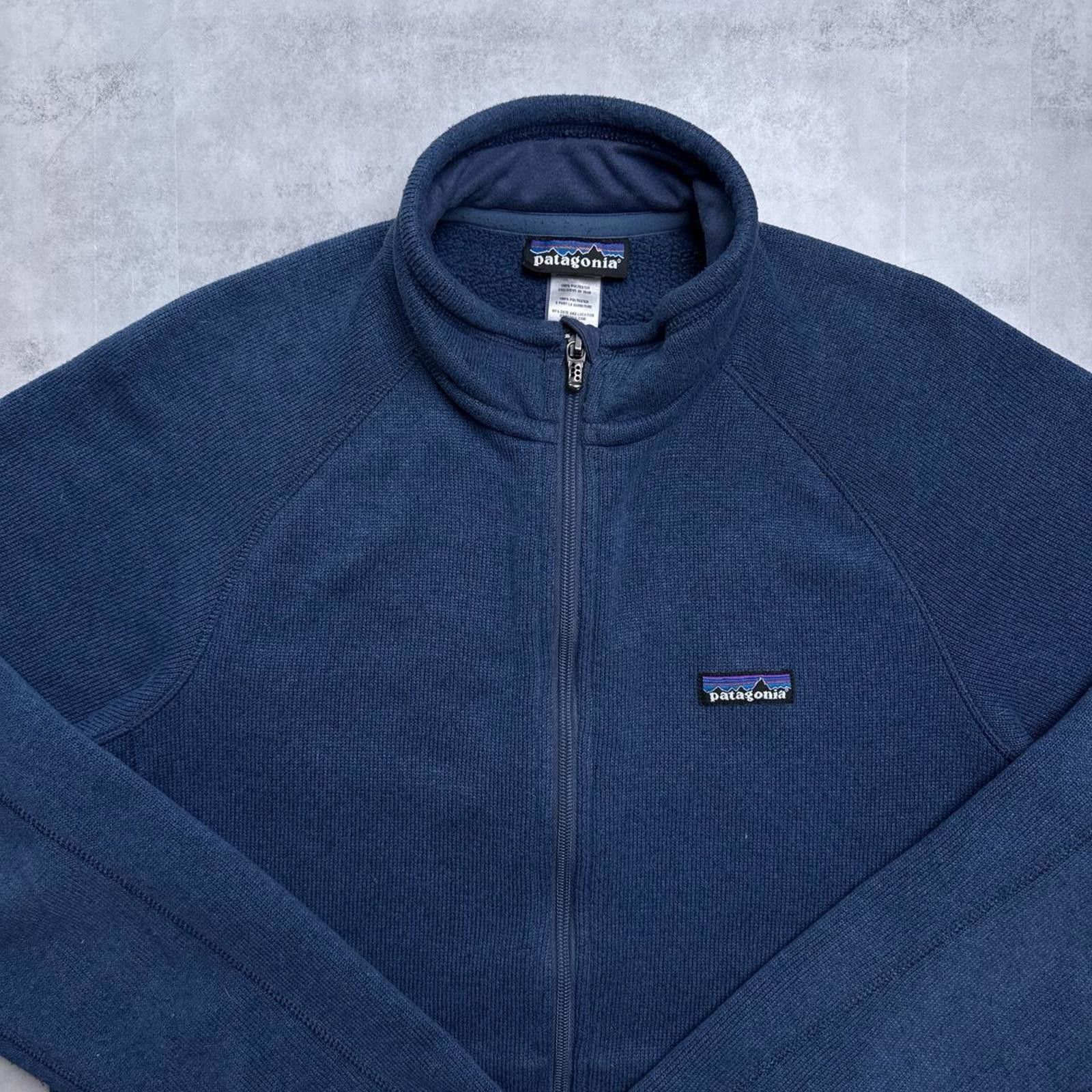 Patagonia Y2K Patagonia 00s Navy Blue Zip Up Jacket Size US M / EU 48-50 / 2 - 7 Thumbnail