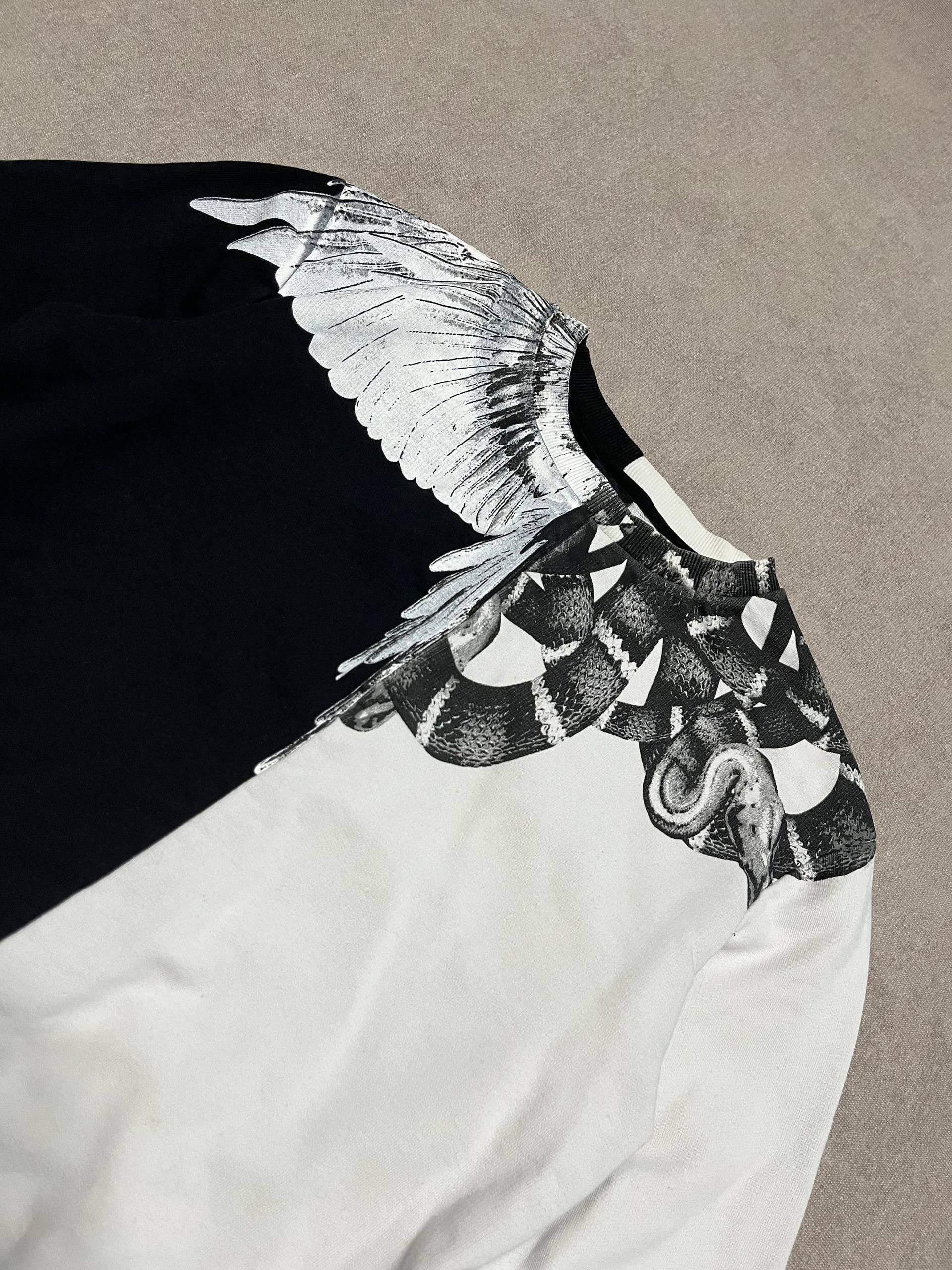 Marcelo Burlon Marcelo Burlon Rare Men`s Sweatshrit Wings Snake Sz XS Size US XS / EU 42 / 0 - 3 Thumbnail