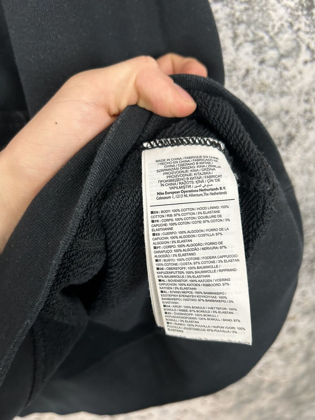 Nike × Vintage Vintage Nike Sweatshirt Vest Rap Drill Retro Swoosh Gorpcore Size US XXL / EU 58 / 5 - 6 Thumbnail