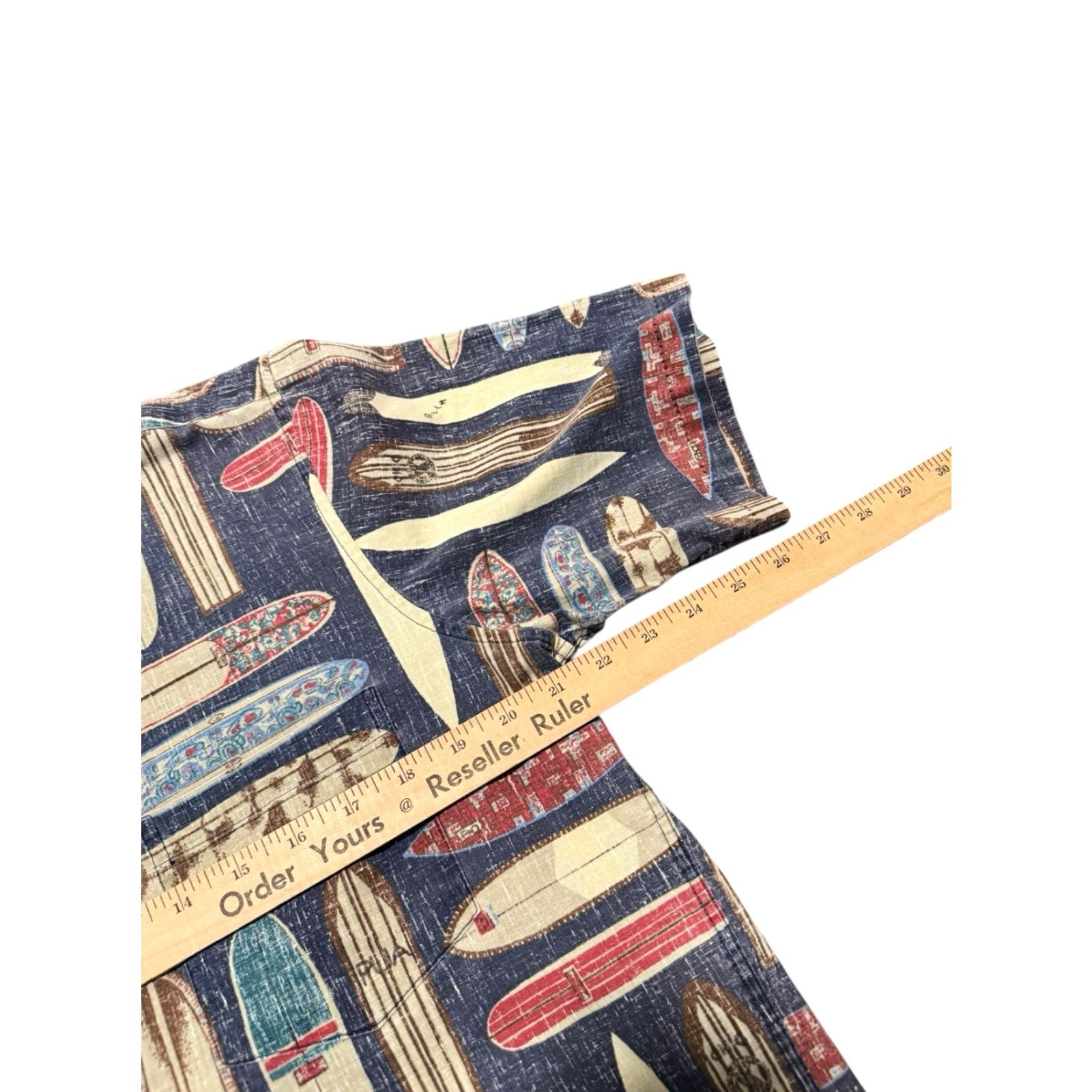 Reyn Spooner VINTAGE Reyn Spooner Hawaiian Shirt Mens S Surfboard Aloha All Over 90s Beach Tropical Floral Surfing Graphic Print Short Sleeve Button-Up Size US S / EU 44-46 / 1 - 6 Thumbnail