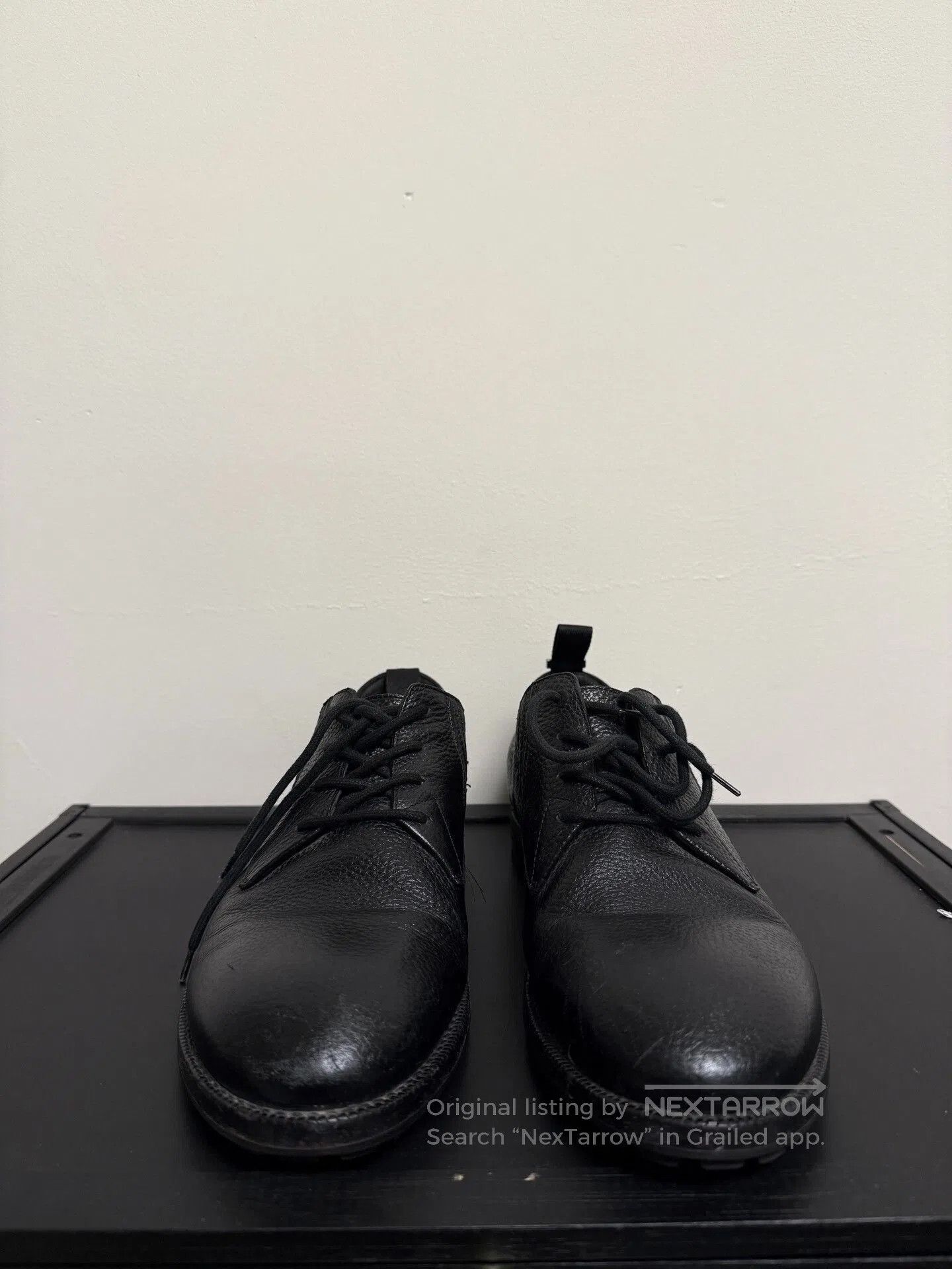 Balenciaga balenciaga 00s textured derby shoes. Size US 9 / EU 42 - 2 Thumbnail