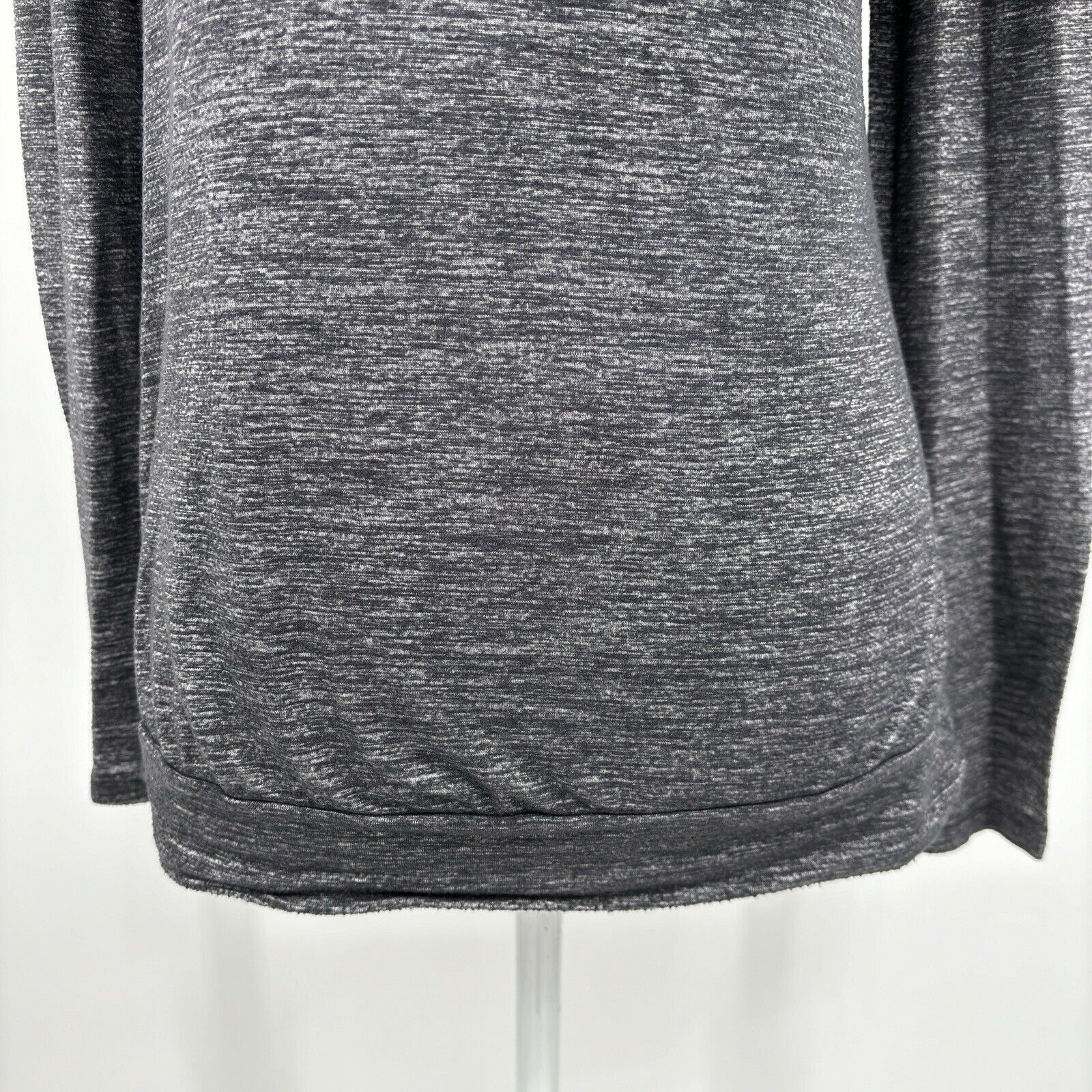 Other Beyond Yoga L Gray Open Back Long Sleeve Workout Top Activew Size L / US 10 / IT 46 - 8 Thumbnail