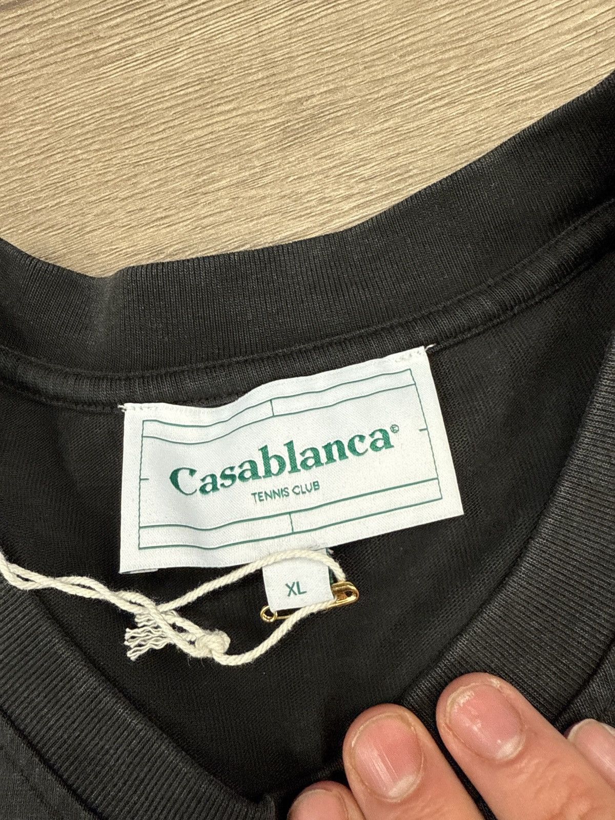 Casablanca Casablanca casa way T shirt black grey extra large Size US XL / EU 56 / 4 - 5 Thumbnail