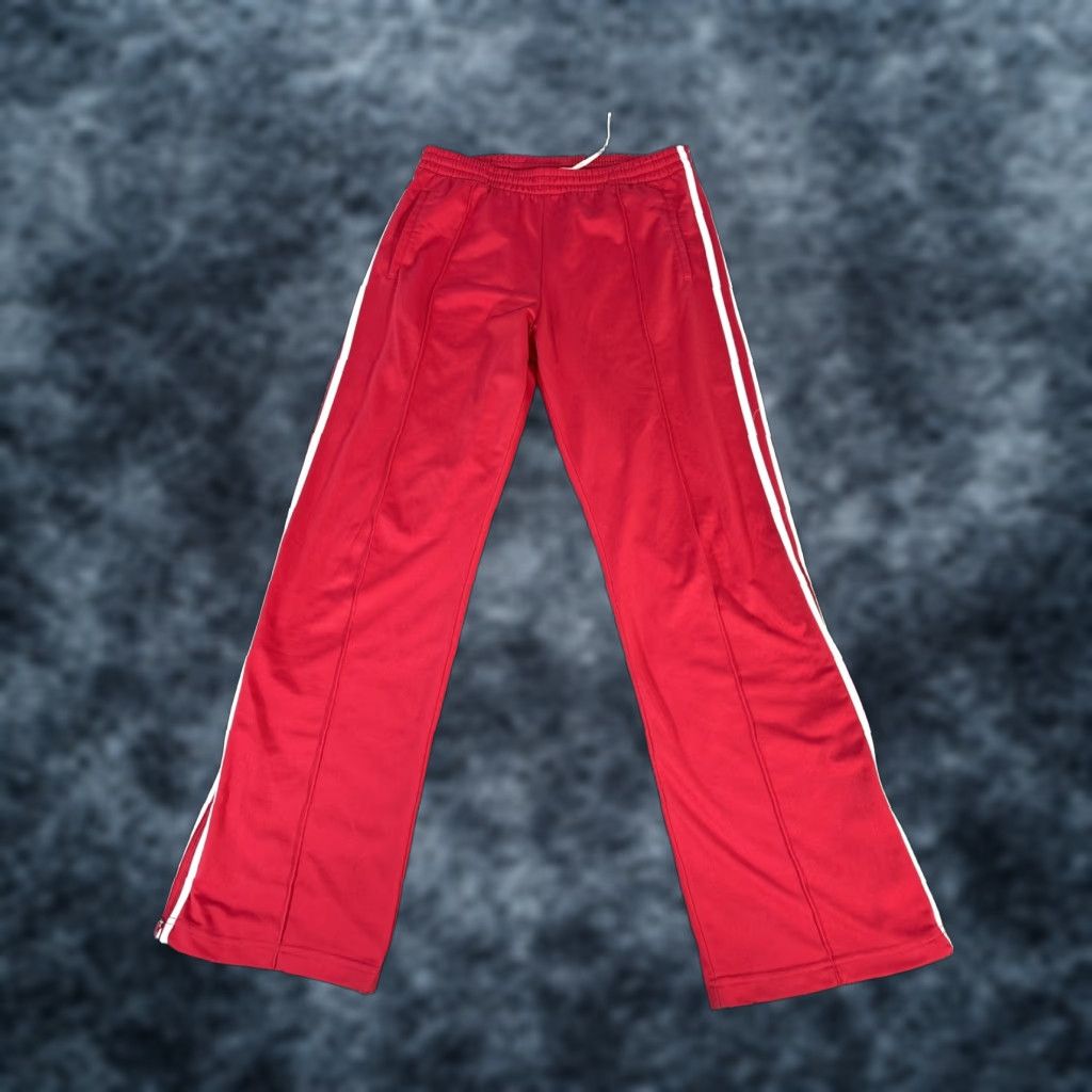 Vintage VINTAGE Y2K Lei Windbreaker Track Pants Flare Leg Women’s M Red 90s Athleisure Sports Slim Elastic Waist Size 32" / US 10 / IT 46 - 1 Thumbnail