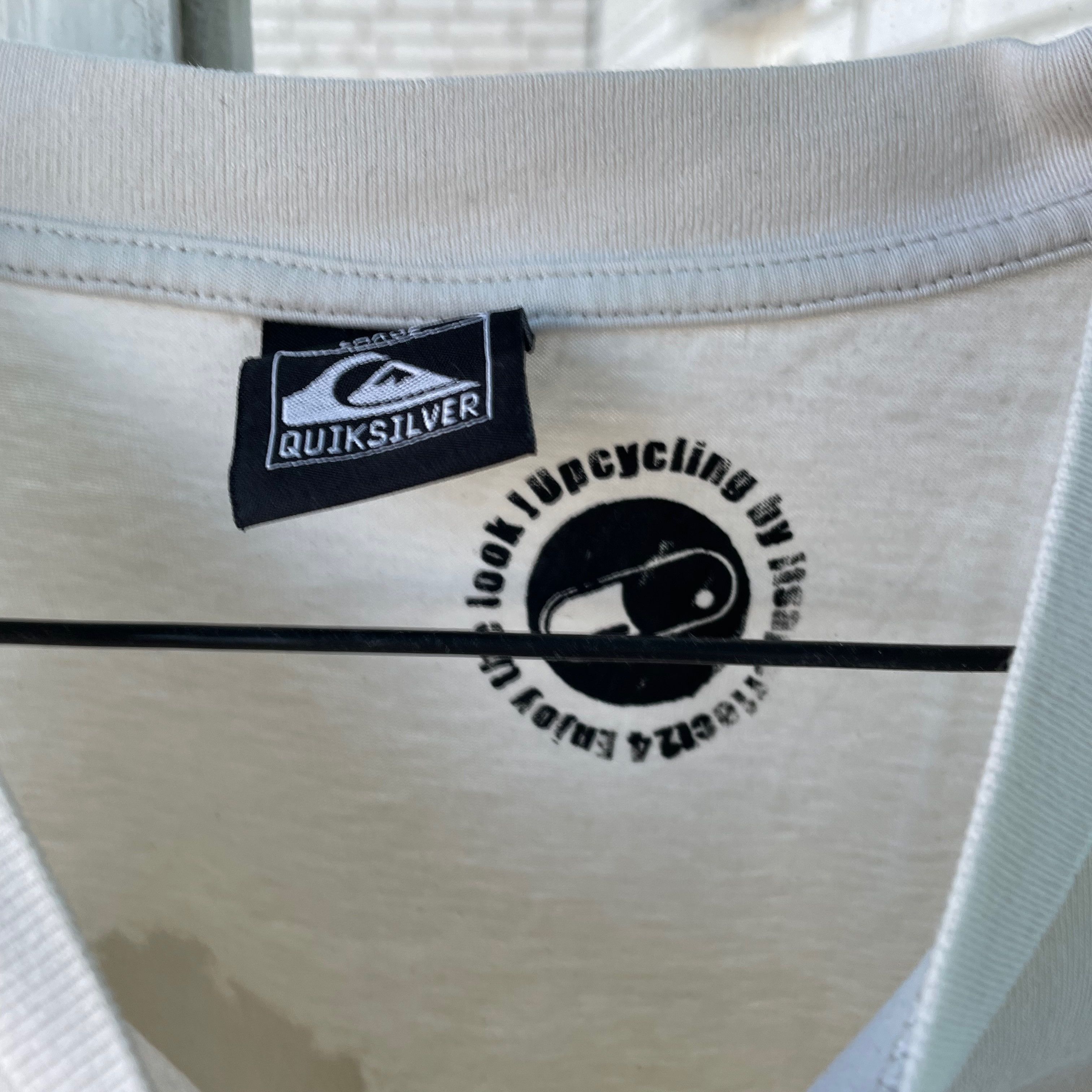 Quiksilver Custom quicksilver t shirt surfing opium y2k alt grunge Size US L / EU 52-54 / 3 - 6 Thumbnail