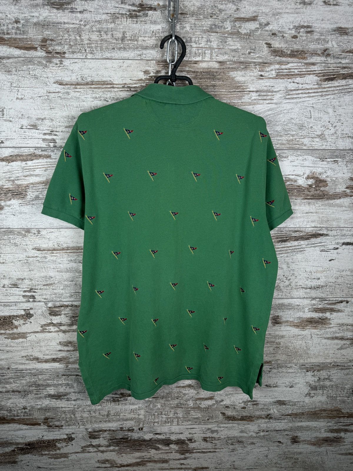 Polo Ralph Lauren × Vintage Mens Vintage Polo Ralph Lauren Polos monogram T-shirt tee Size US L / EU 52-54 / 3 - 8 Thumbnail