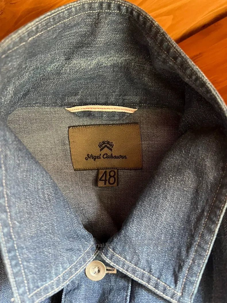 Nigel Cabourn Nigel Cabourn Patchwork short-sleeve shirt Size US M / EU 48-50 / 2 - 8 Thumbnail