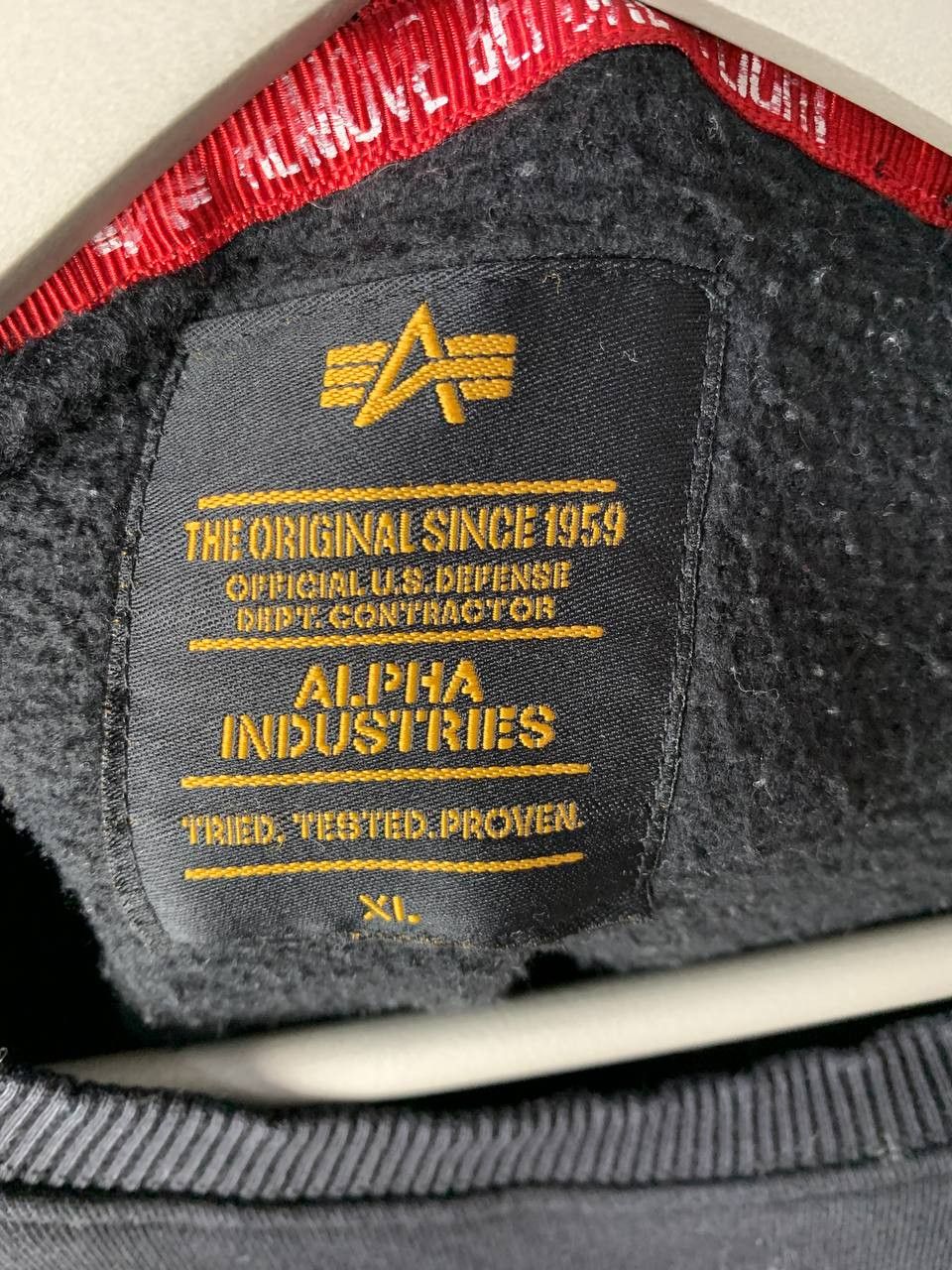 Alpha Industries Alpha Industries NASA Sweater Sweatshirt size XL Size US XL / EU 56 / 4 - 9 Thumbnail