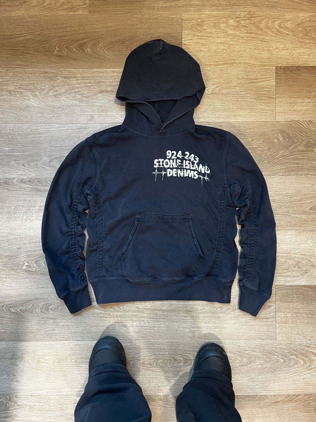 Stone Island Stone Island Denim Collection Hoodie Size US L / EU 52-54 / 3 - 1 Thumbnail