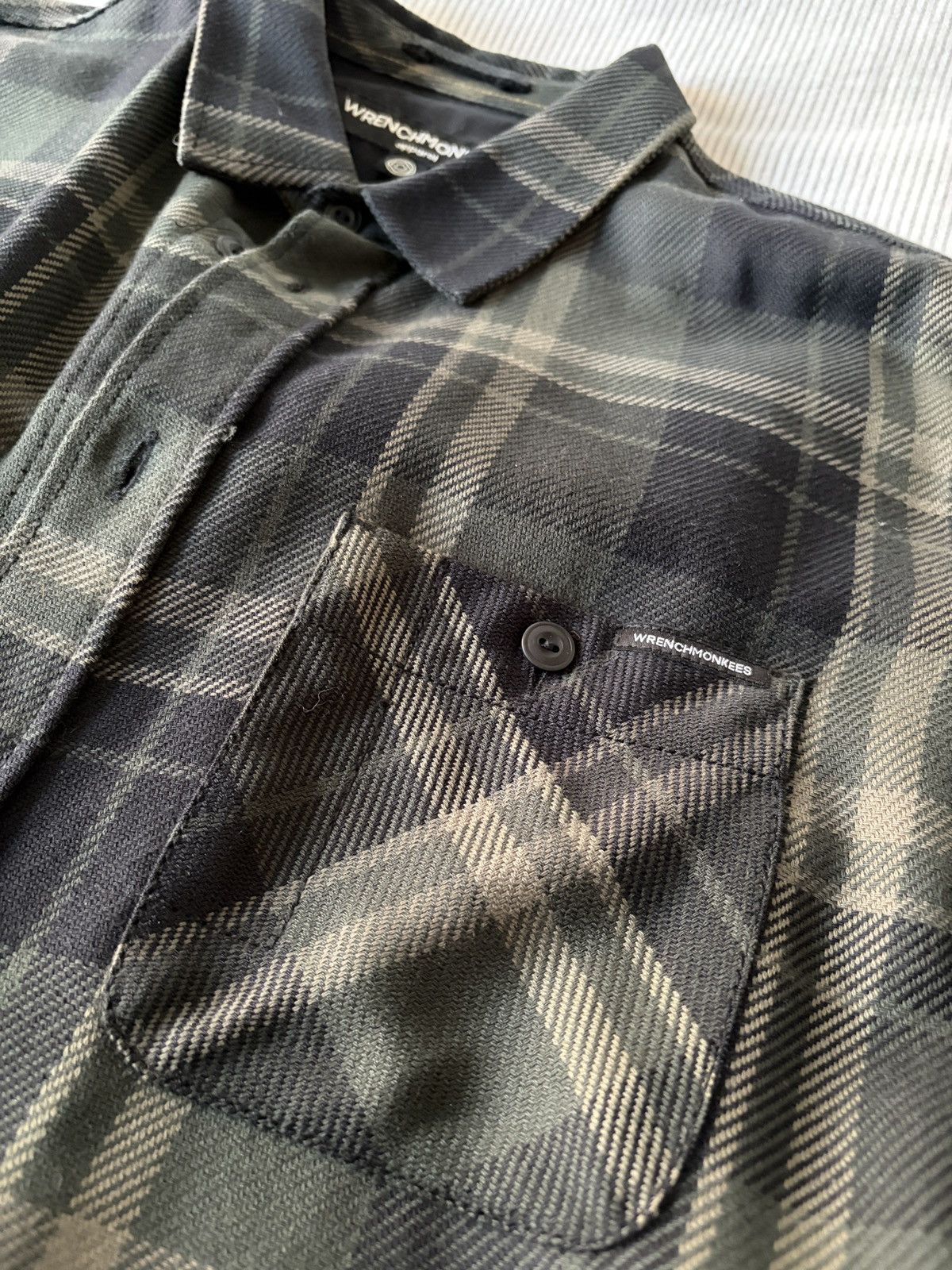 WRENCHMONKEES Wrenchmonkees Flannel Shirt Size US XL / EU 56 / 4 - 4 Thumbnail