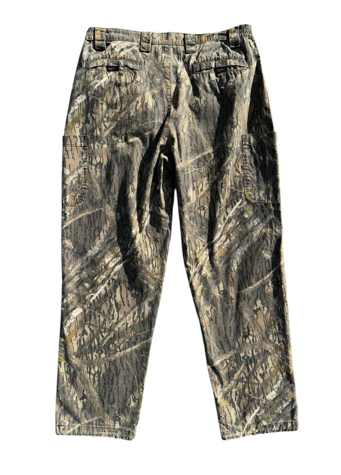Designer Vintage Shadow Tree Camo Camoflauge Pants Sz L Size US 34 / EU 50 - 2 Thumbnail