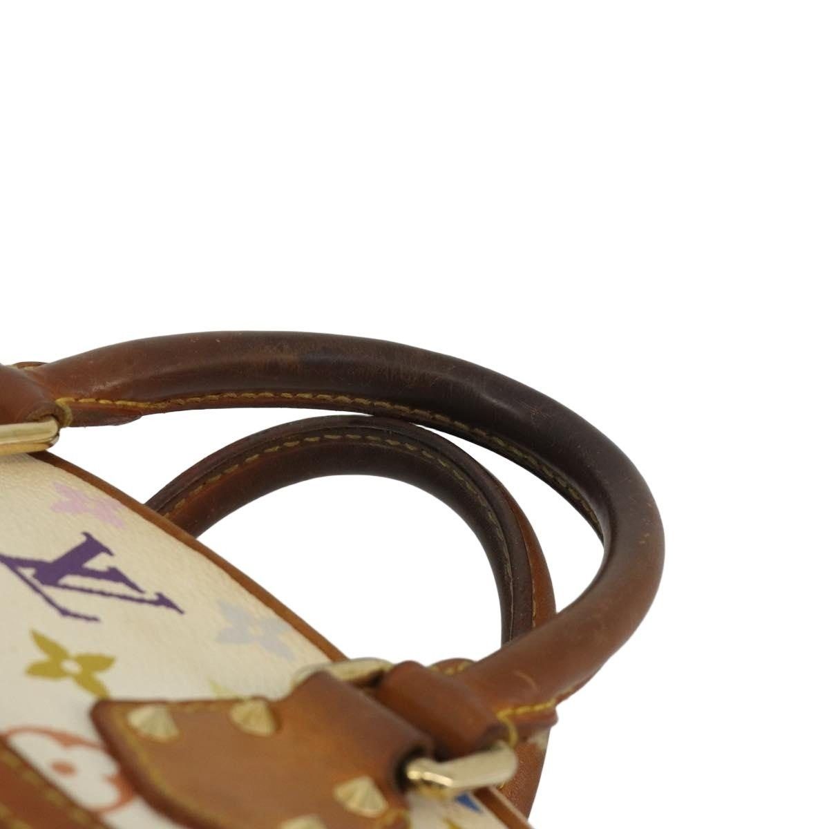 Louis Vuitton Louis Vuitton Monogram Multicolor Trouville Handbag White Size ONE SIZE - 10 Thumbnail