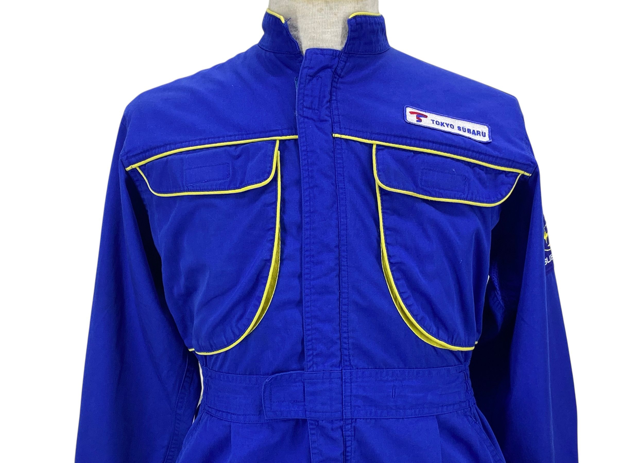 Japanese Brand Subaru Coveralls JDM Workwear Size US 34 / EU 50 - 3 Thumbnail