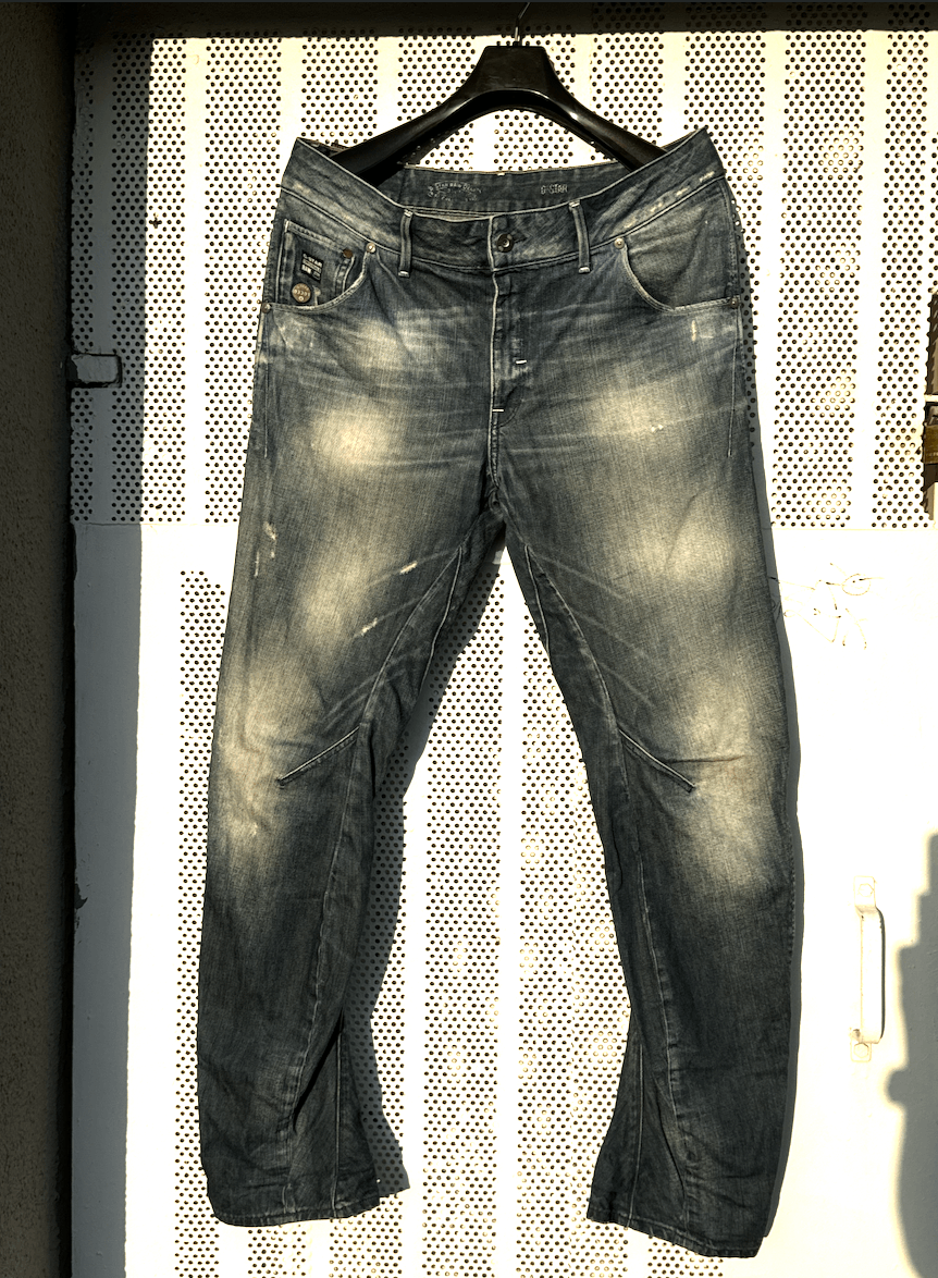 G-Star G Star Raw GS01 Vintage Men’s Jeans 3D Size US 34 / EU 50 - 2 Thumbnail