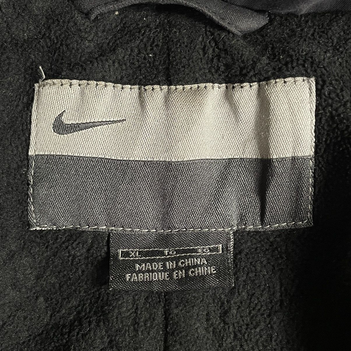 Nike Y2K NIKE SWOOSH BUTTON UP FULL ZIP LONG JACKET Size US XL / EU 56 / 4 - 13 Thumbnail