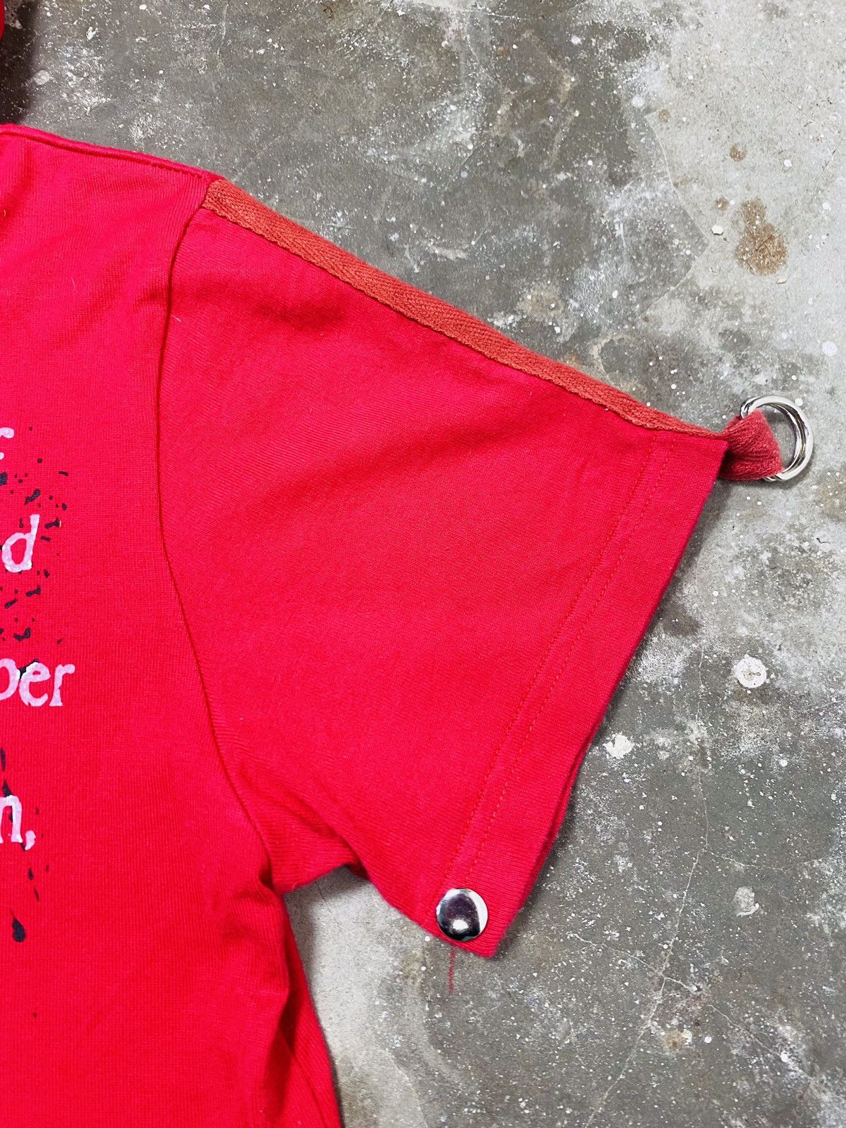 If Six Was Nine × Japanese Brand × Le Grande Bleu (L.G.B.) A01 Rare - RBA +1 Punk Bondage Wording Zipper Hoodie Shirt Size S / US 4 / IT 40 - 9 Thumbnail