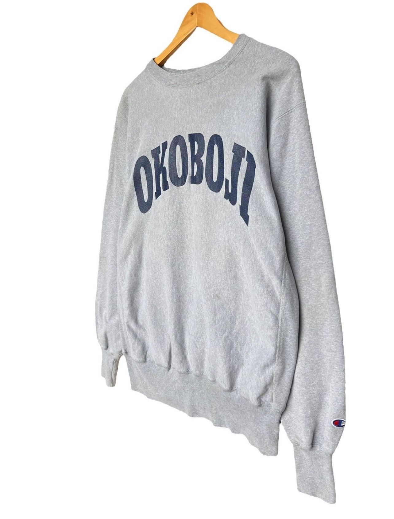 Champion Vintage 90s Okoboji Champion Reverse Weave Sweatshirt Size US L / EU 52-54 / 3 - 3 Thumbnail